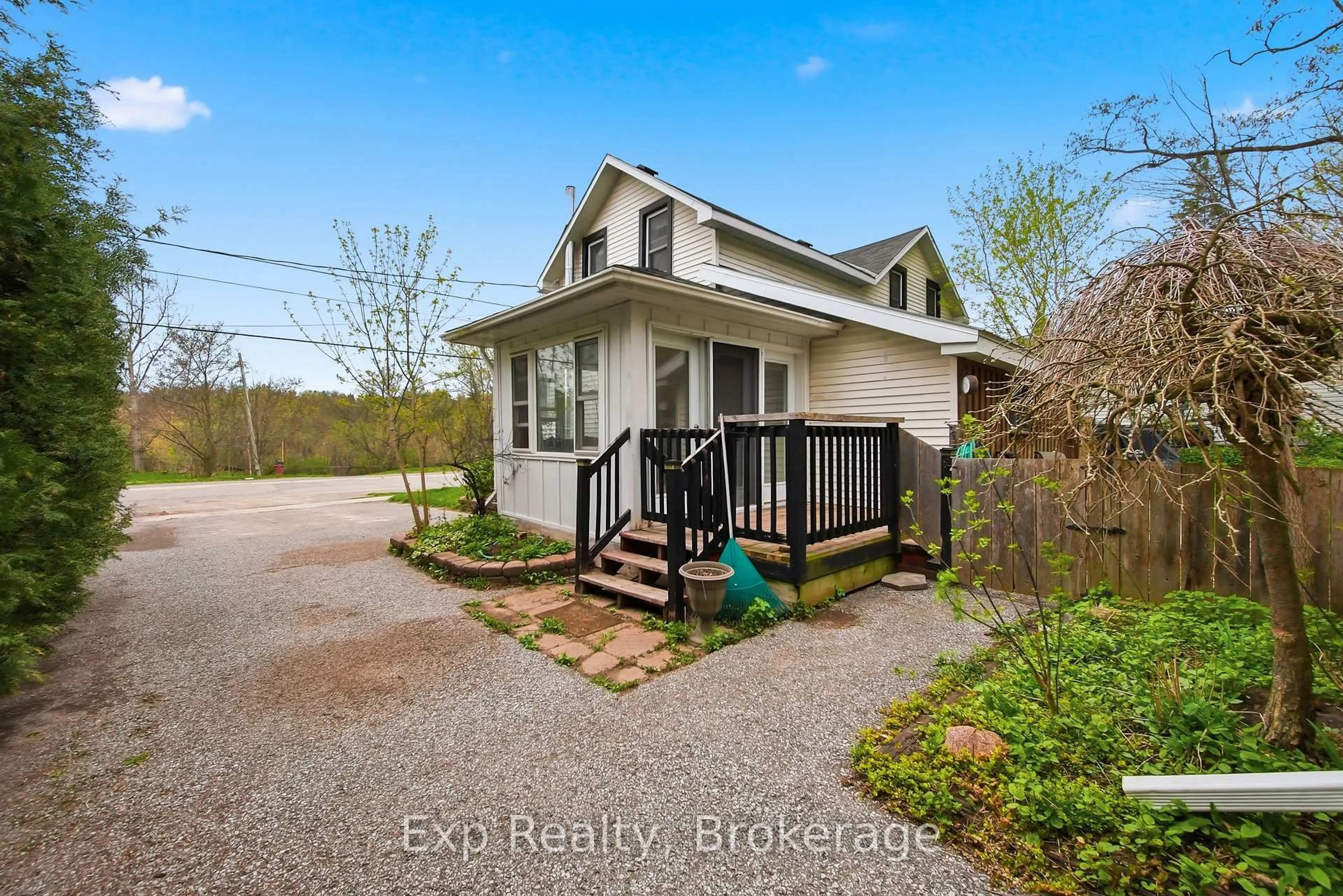 A pic from outside/outdoor area/front of a property/back of a property/a pic from drone, street for 20 Main St, Limoges Ontario K0K 2M0