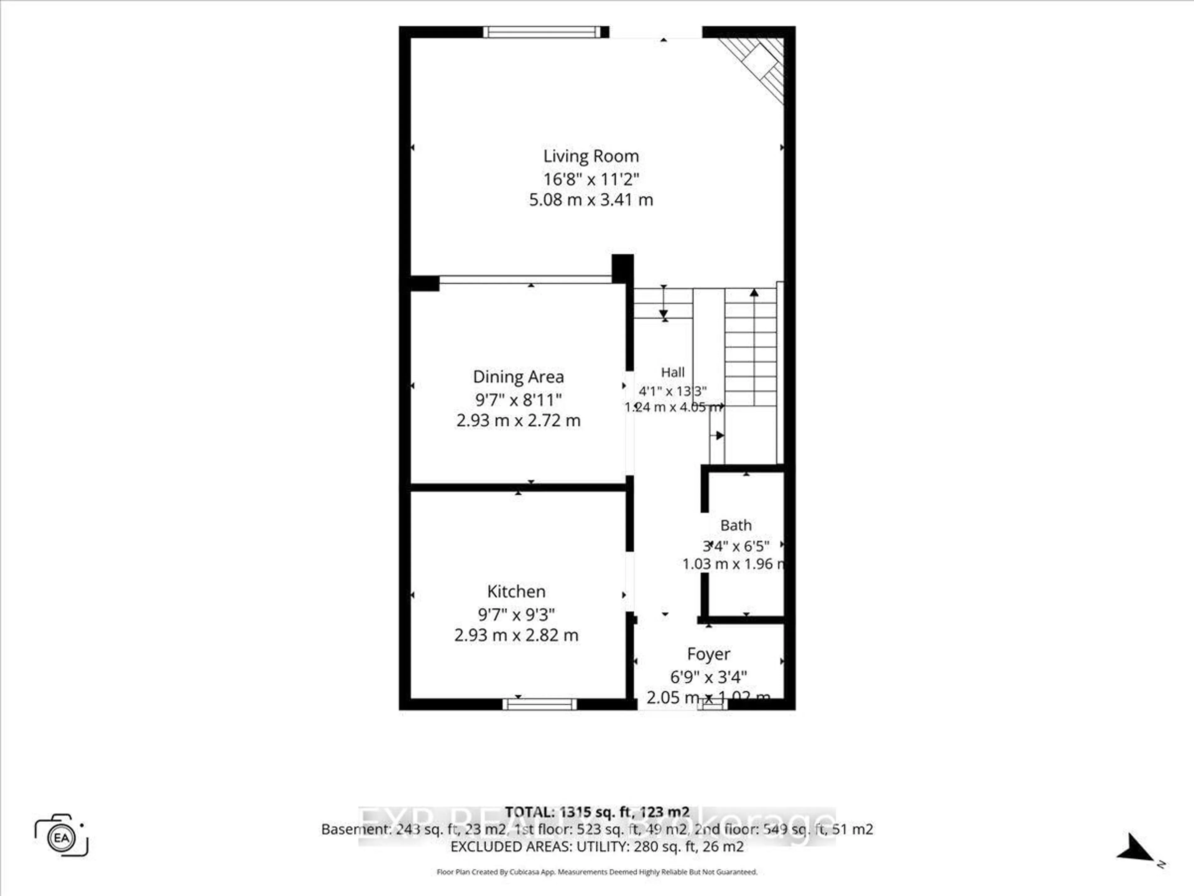 Floor plan for 66 Tedwyn Dr, Ottawa Ontario K2J 1T8