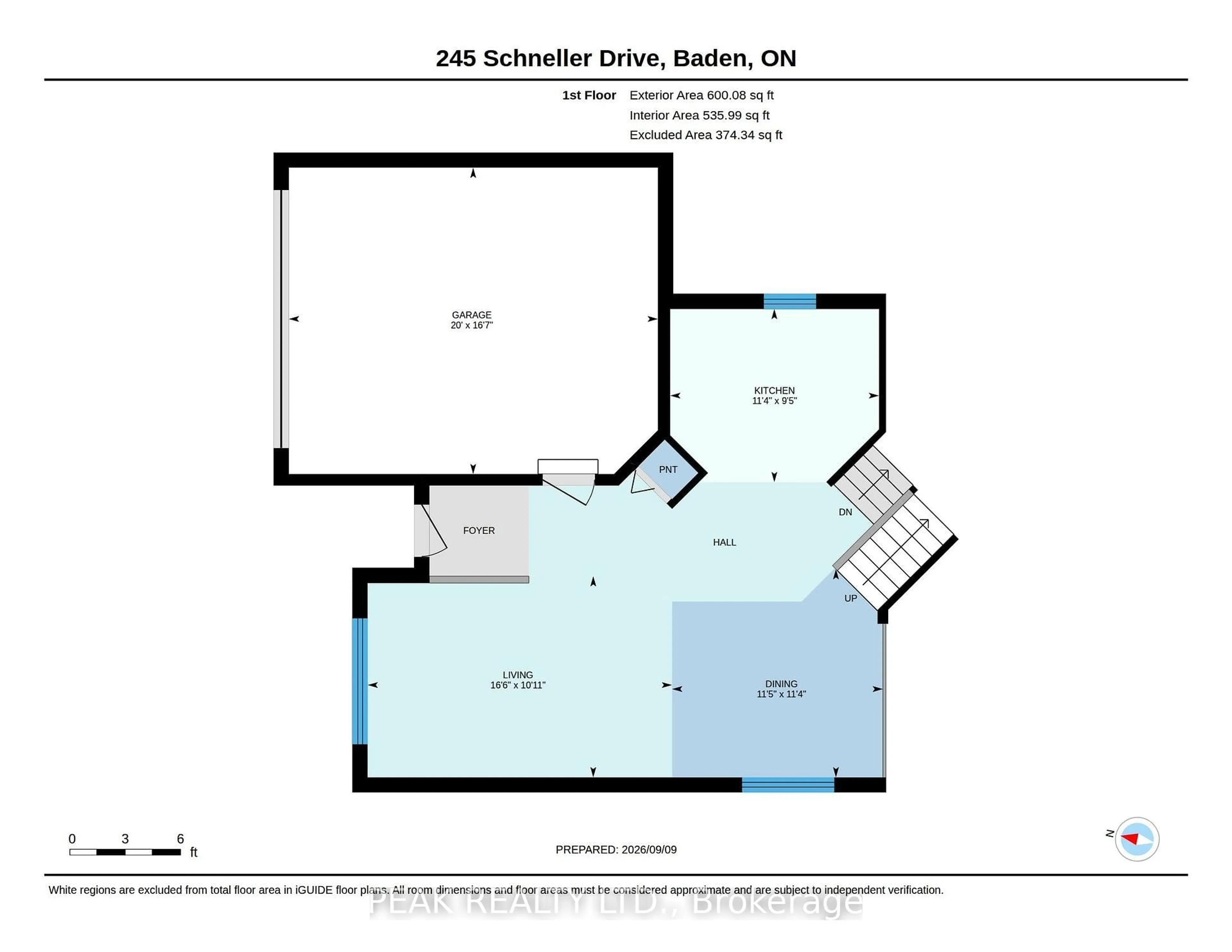 Floor plan for 245 Schneller Dr, Wilmot Ontario N3A 2K9
