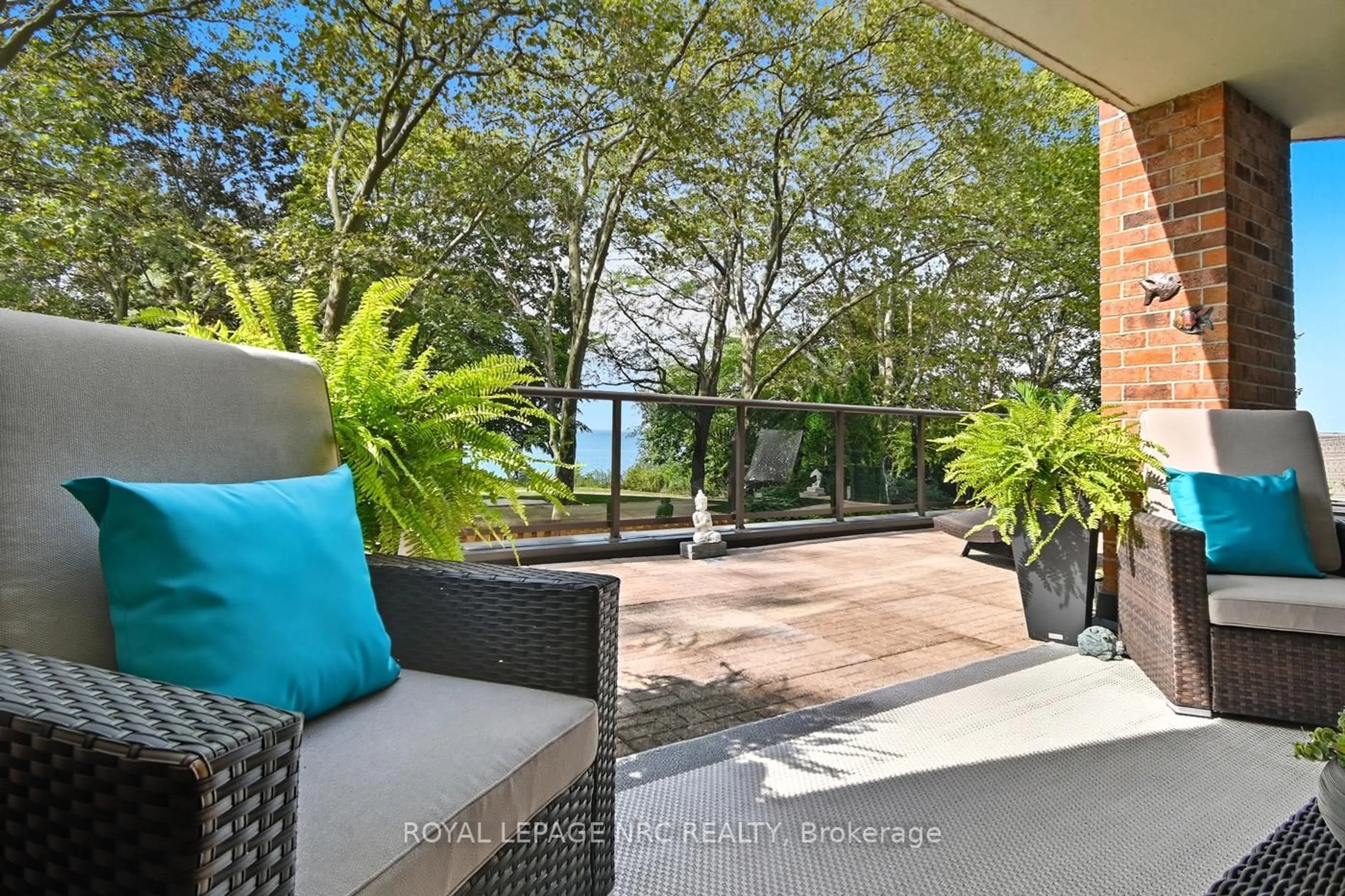 Patio, water/lake/river/ocean view for 701 Geneva St #2206, St. Catharines Ontario L2N 7H9