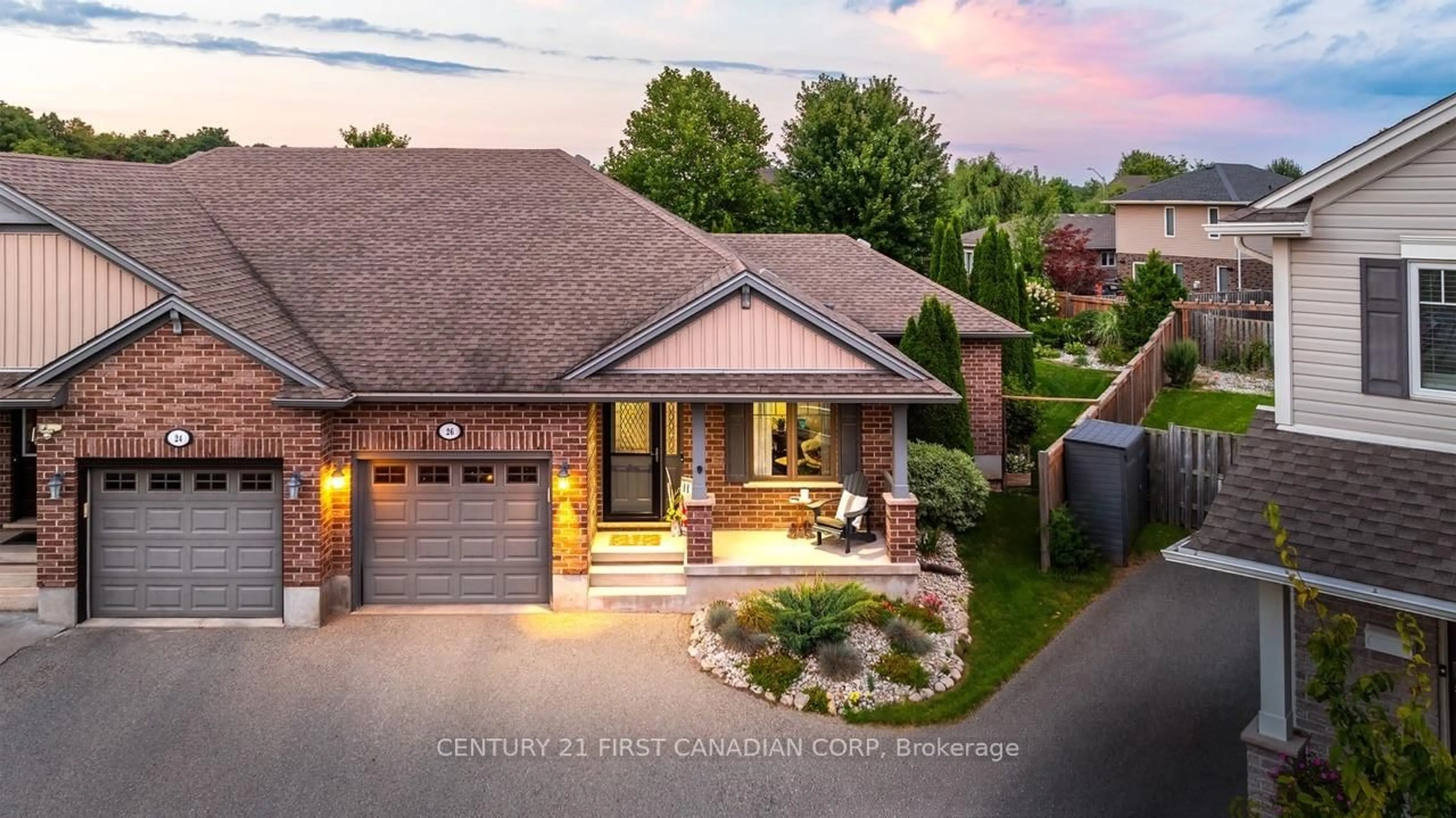 Home with brick exterior material, street for 26 Cardinal Crt, St. Thomas Ontario N5P 0C5