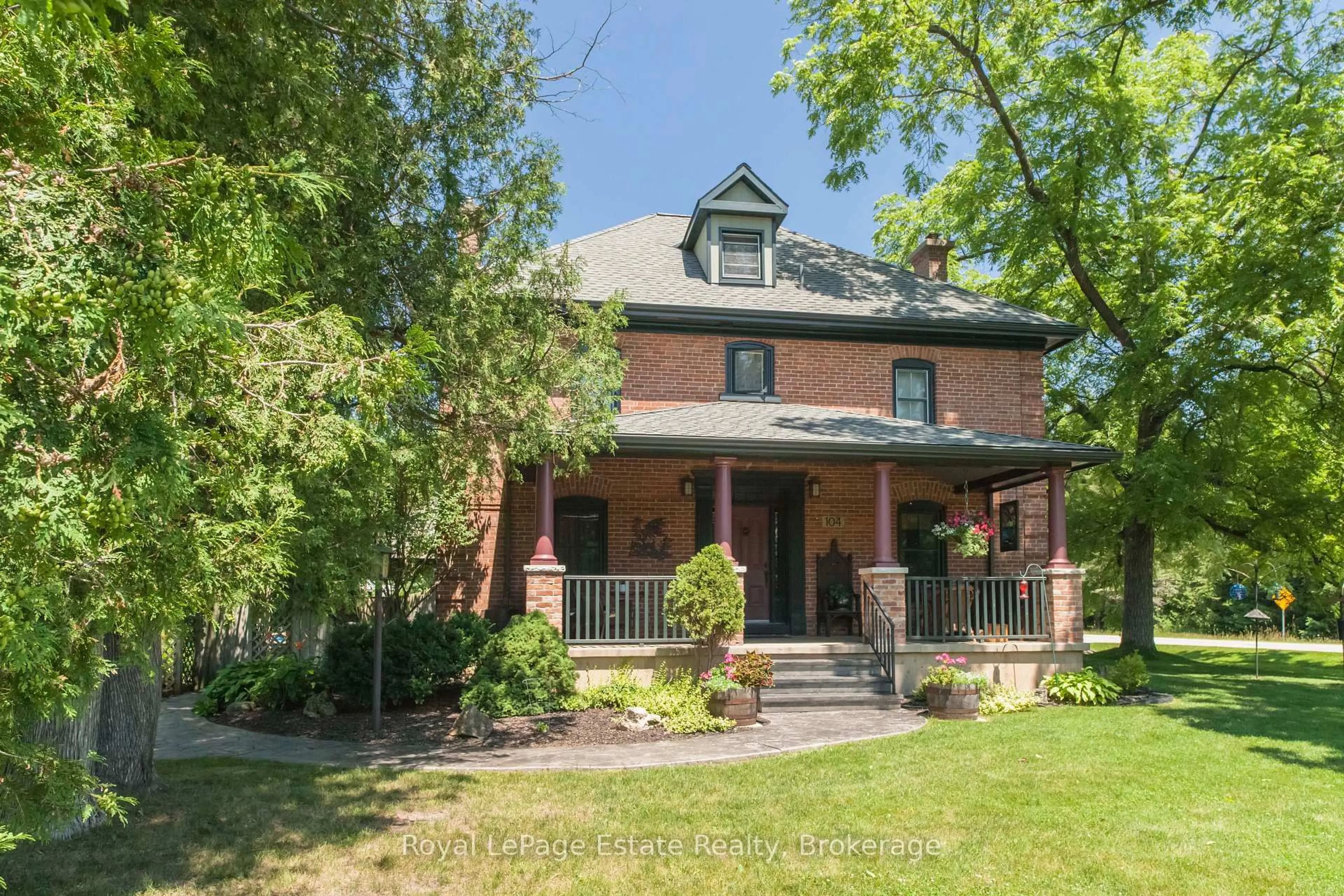 Home with brick exterior material, street for 104 Carney St, Georgian Bluffs Ontario N4K 6V5