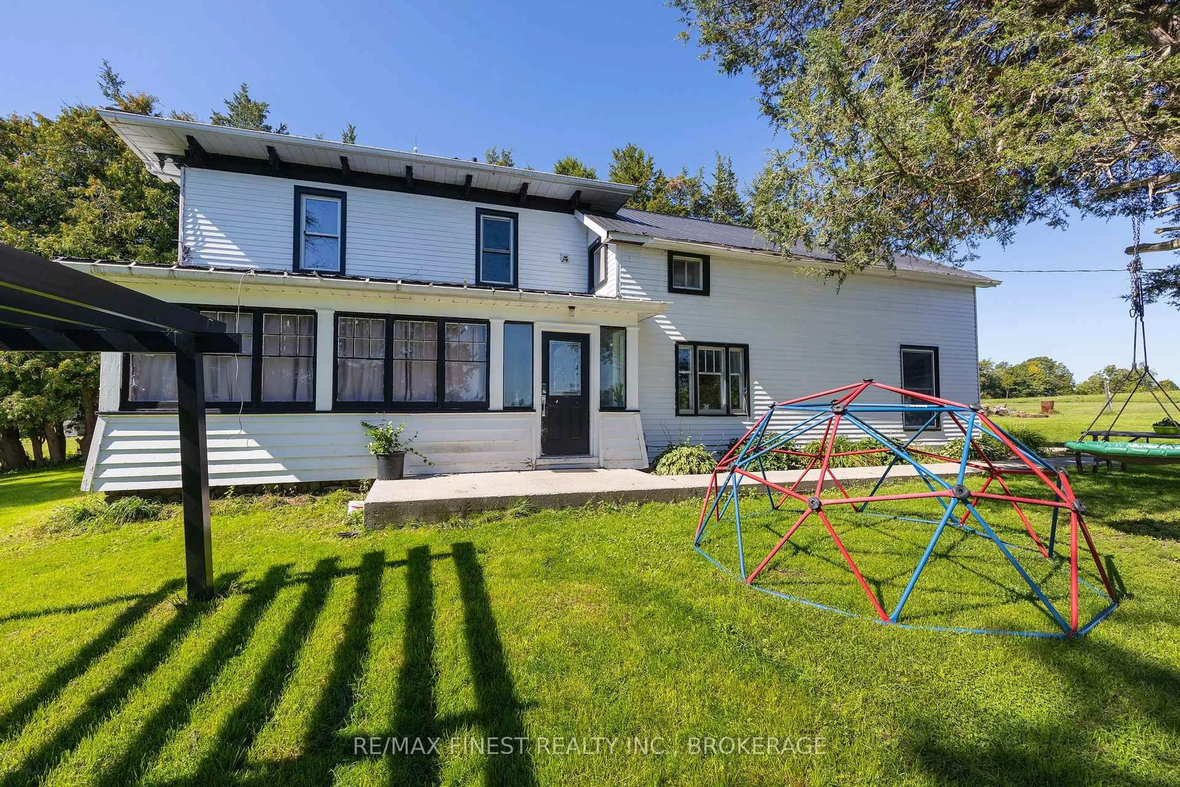A pic from outside/outdoor area/front of a property/back of a property/a pic from drone, unknown for 257 MCQUAY Rd, Yarker Ontario K0K 3N0