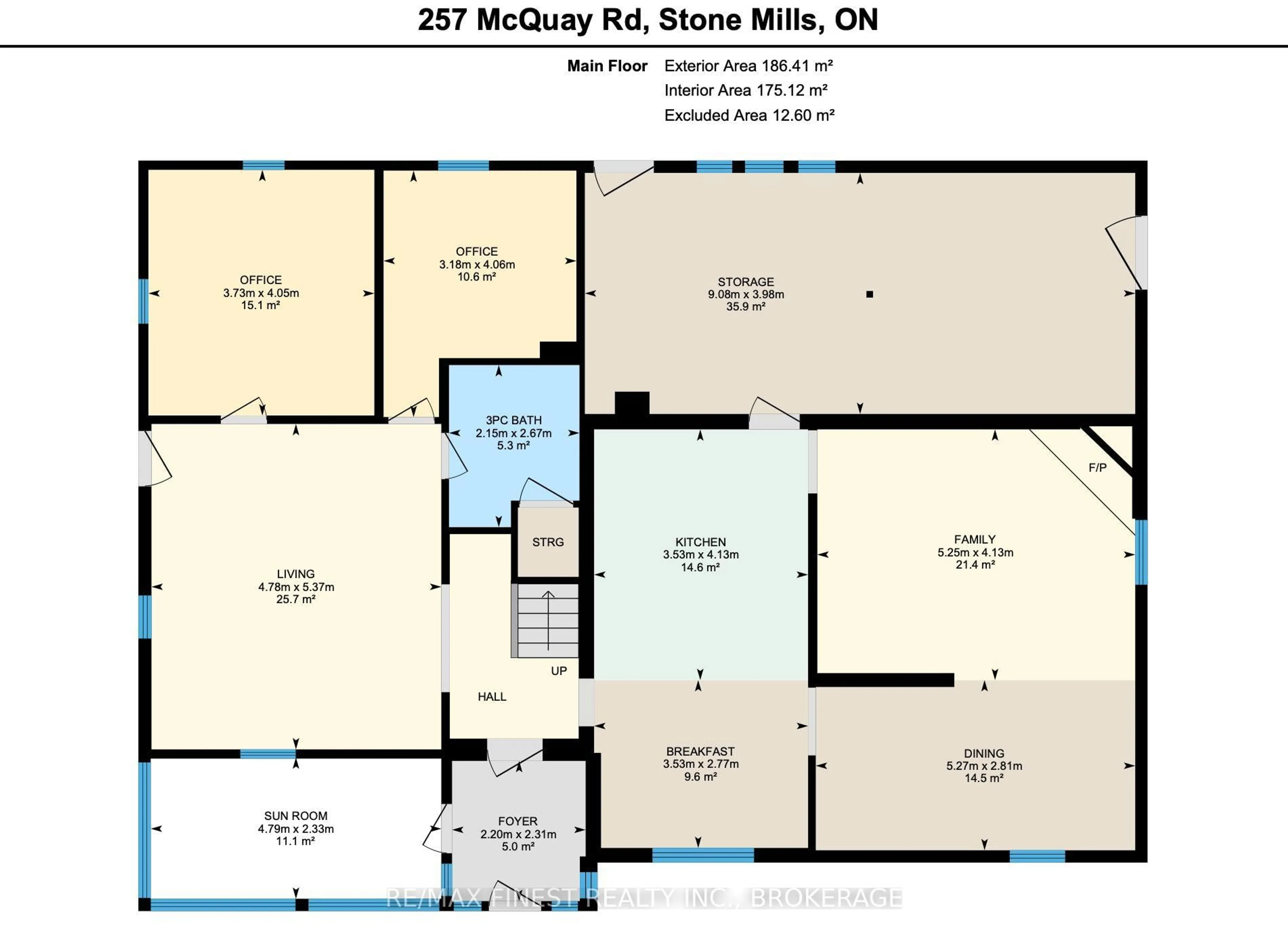 Floor plan for 257 MCQUAY Rd, Yarker Ontario K0K 3N0