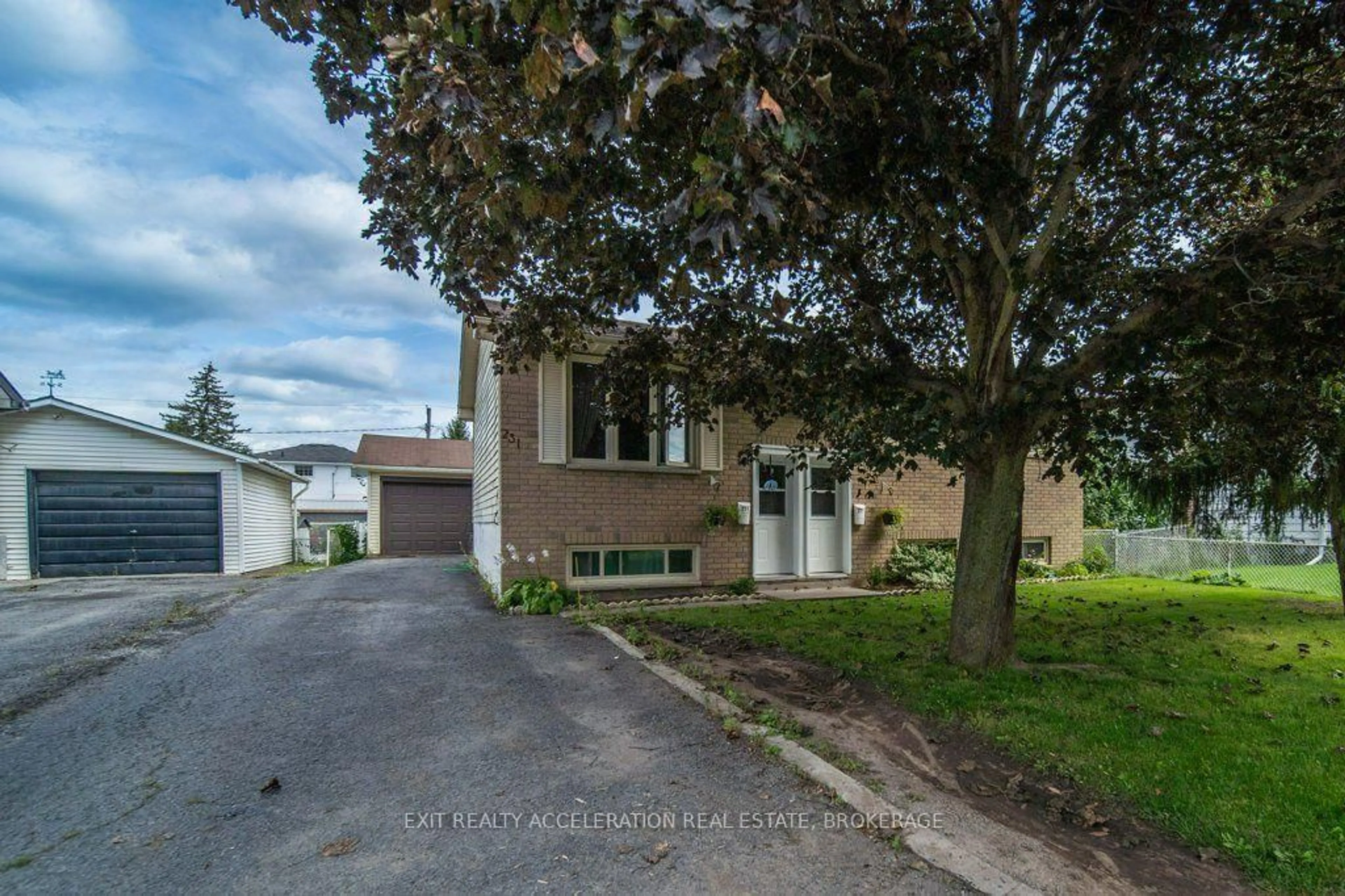A pic from outside/outdoor area/front of a property/back of a property/a pic from drone, street for 231 Camden Rd, Greater Napanee Ontario K7R 1E5