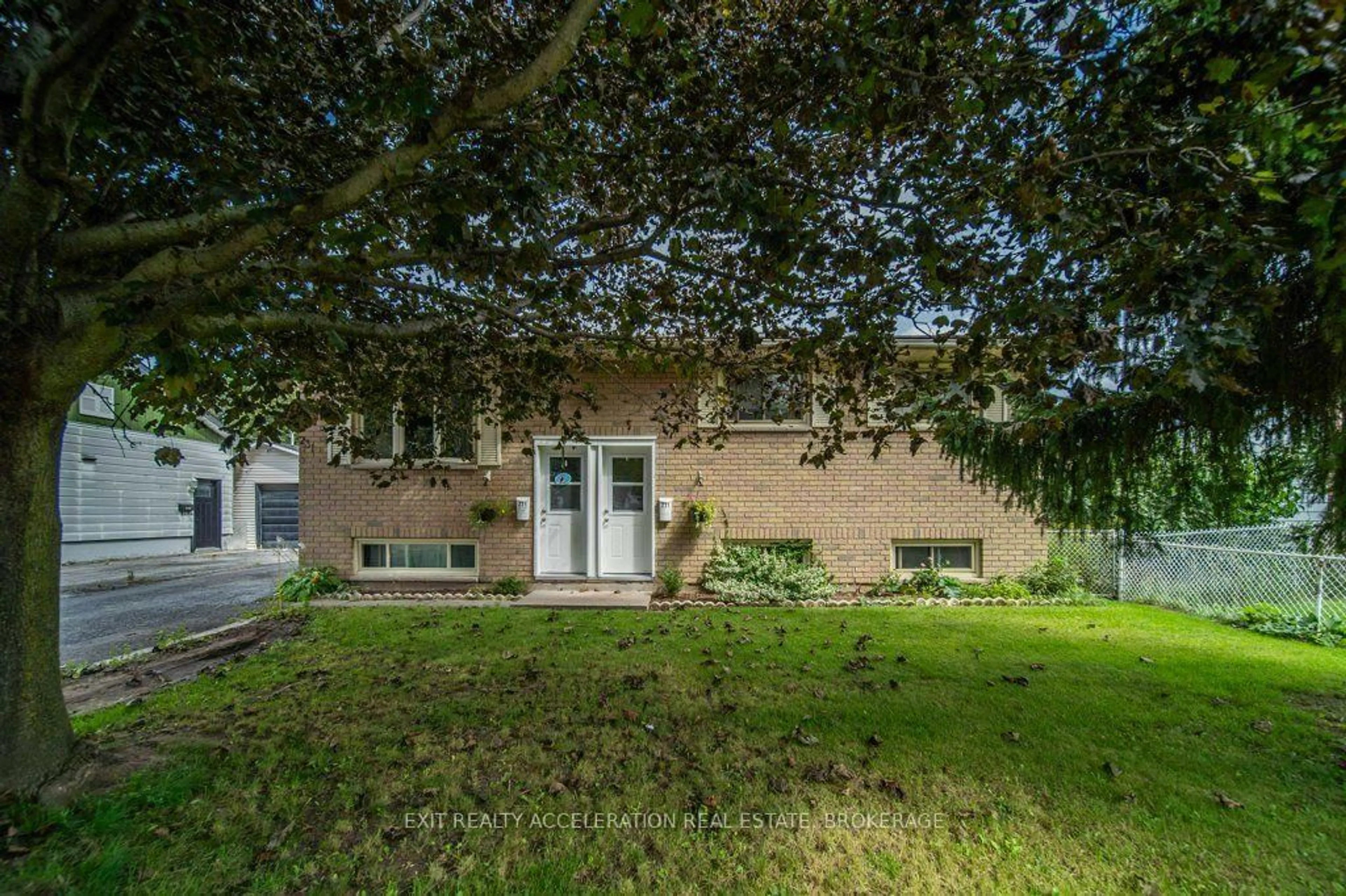 A pic from outside/outdoor area/front of a property/back of a property/a pic from drone, street for 231 Camden Rd, Greater Napanee Ontario K7R 1E5