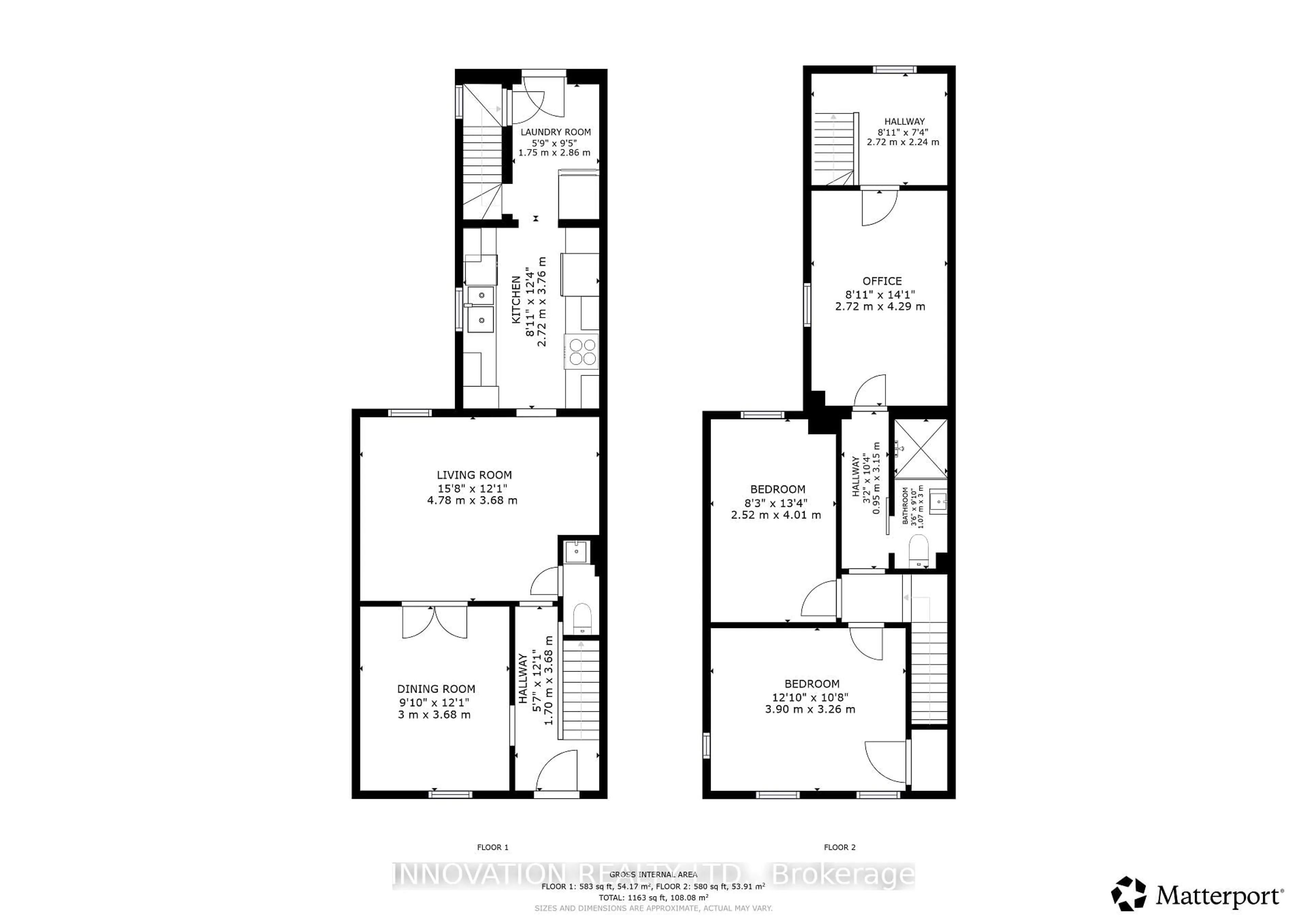 Floor plan for 106 James St, Brockville Ontario K6V 1K8