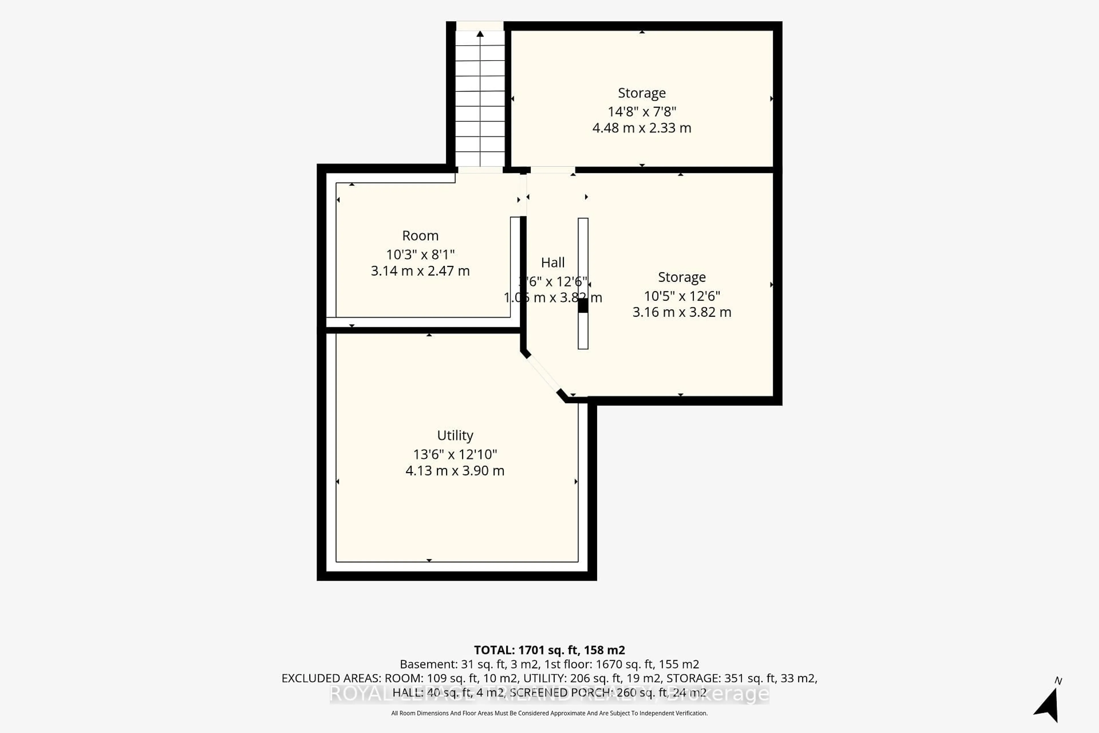 Floor plan for 126 Sydenham St, London East Ontario N6A 1V9