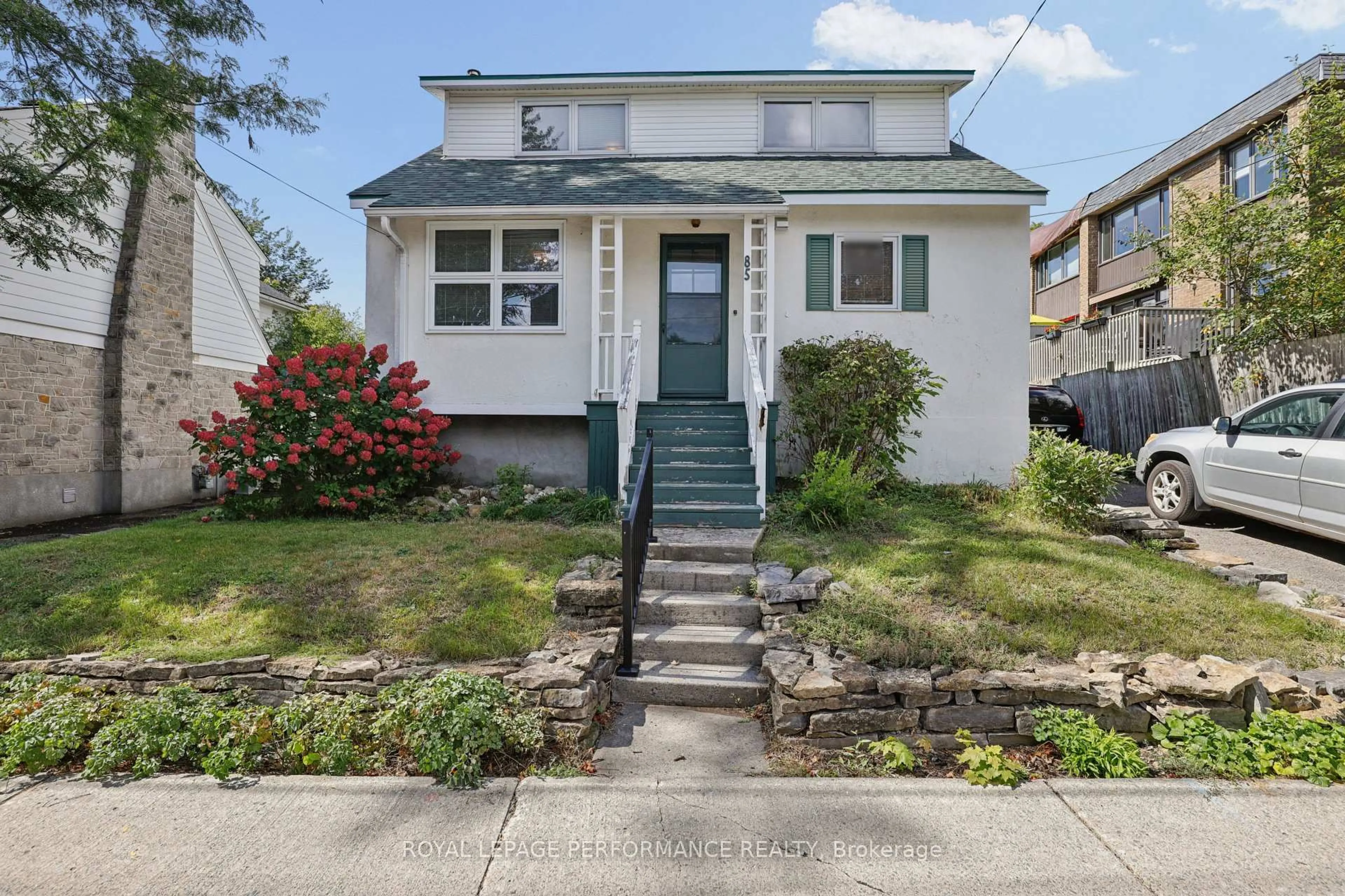Home with vinyl exterior material, street for 85 Noel St, Ottawa Ontario K1M 2A4
