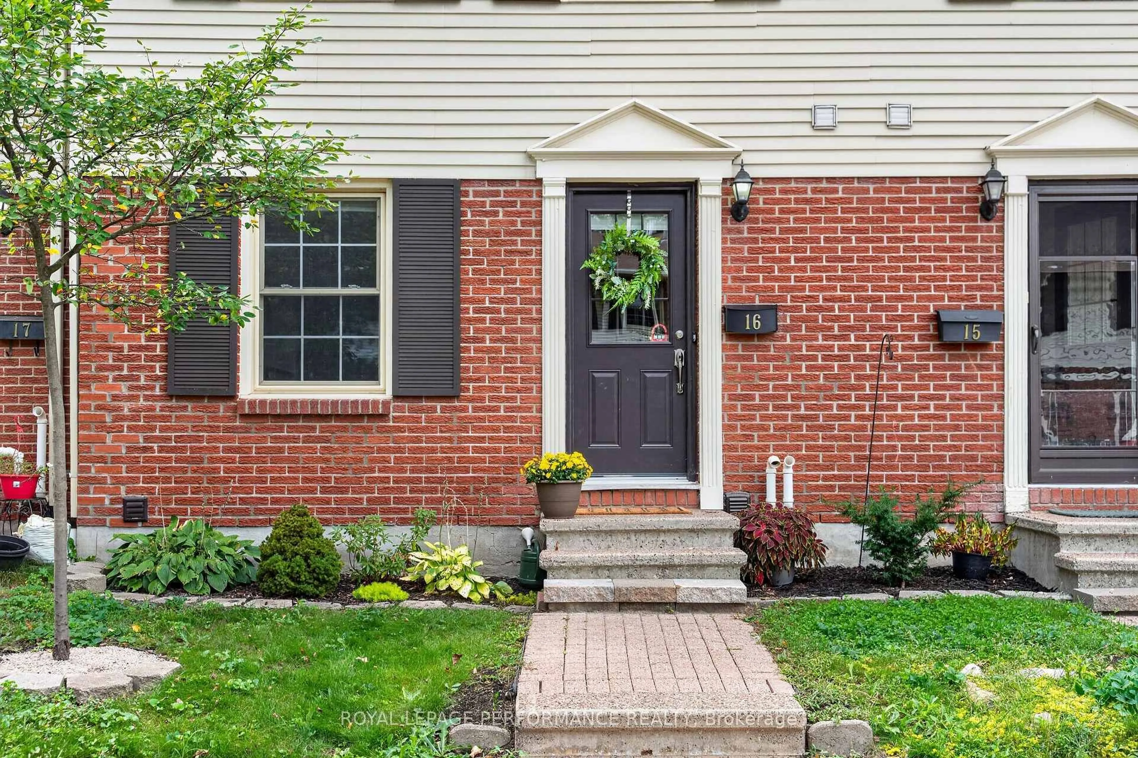 Home with brick exterior material, street for 1160 Shillington Ave #16, Ottawa Ontario K1Z 7Z4
