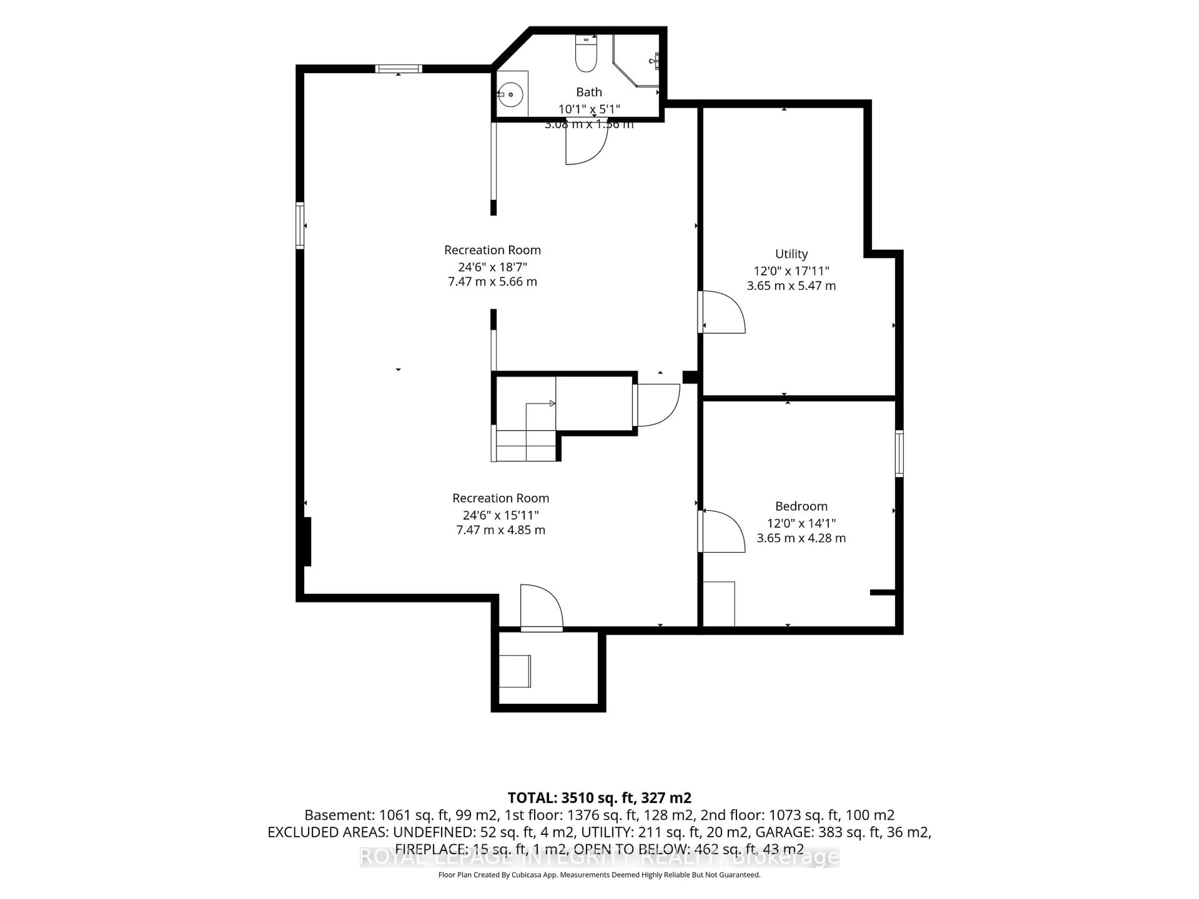 Floor plan for 3 Nakota Way, Ottawa Ontario K2J 4E9