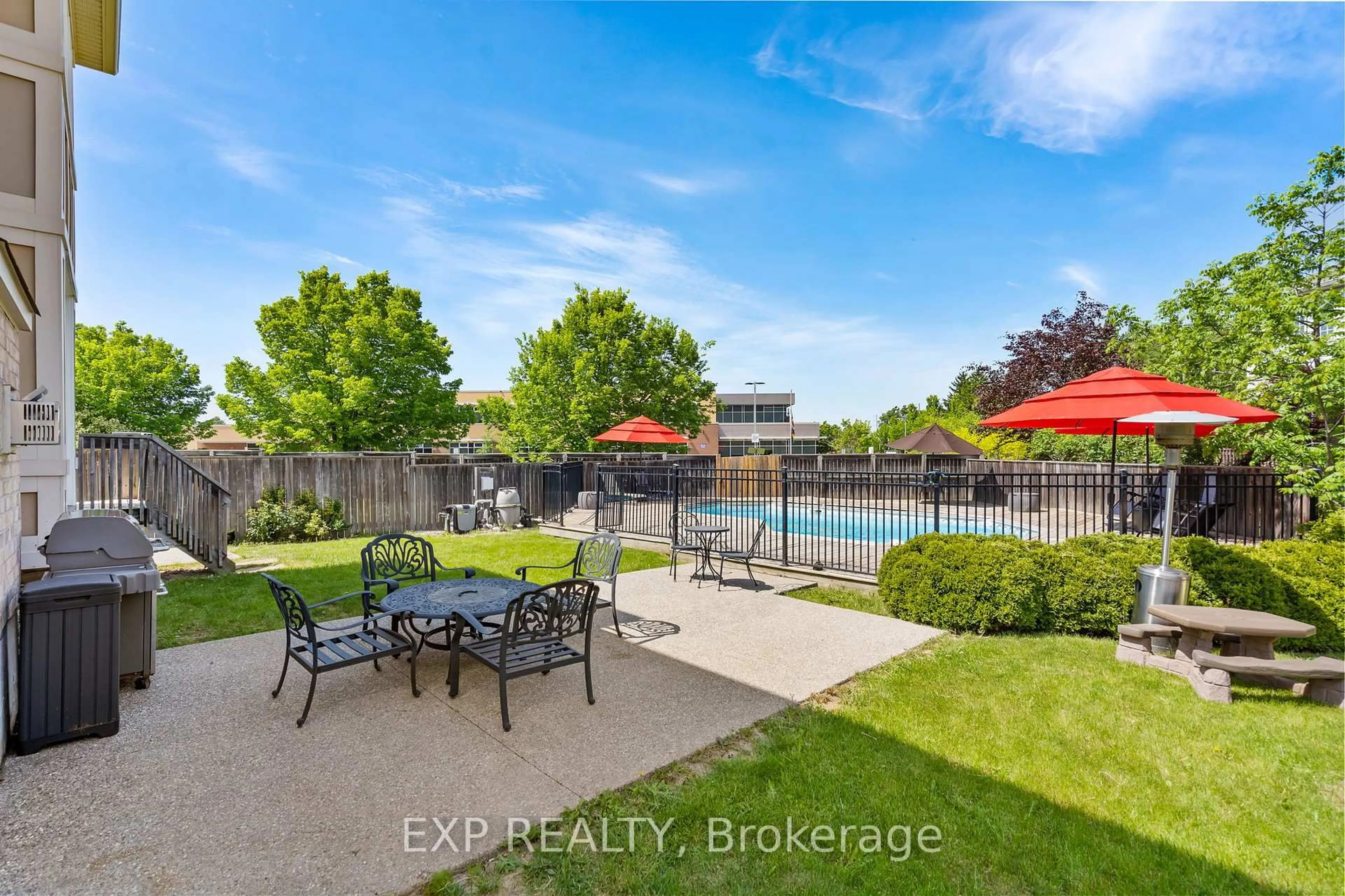 Patio, water/lake/river/ocean view for 28 Ohara Lane, Hamilton Ontario L9K 0C7