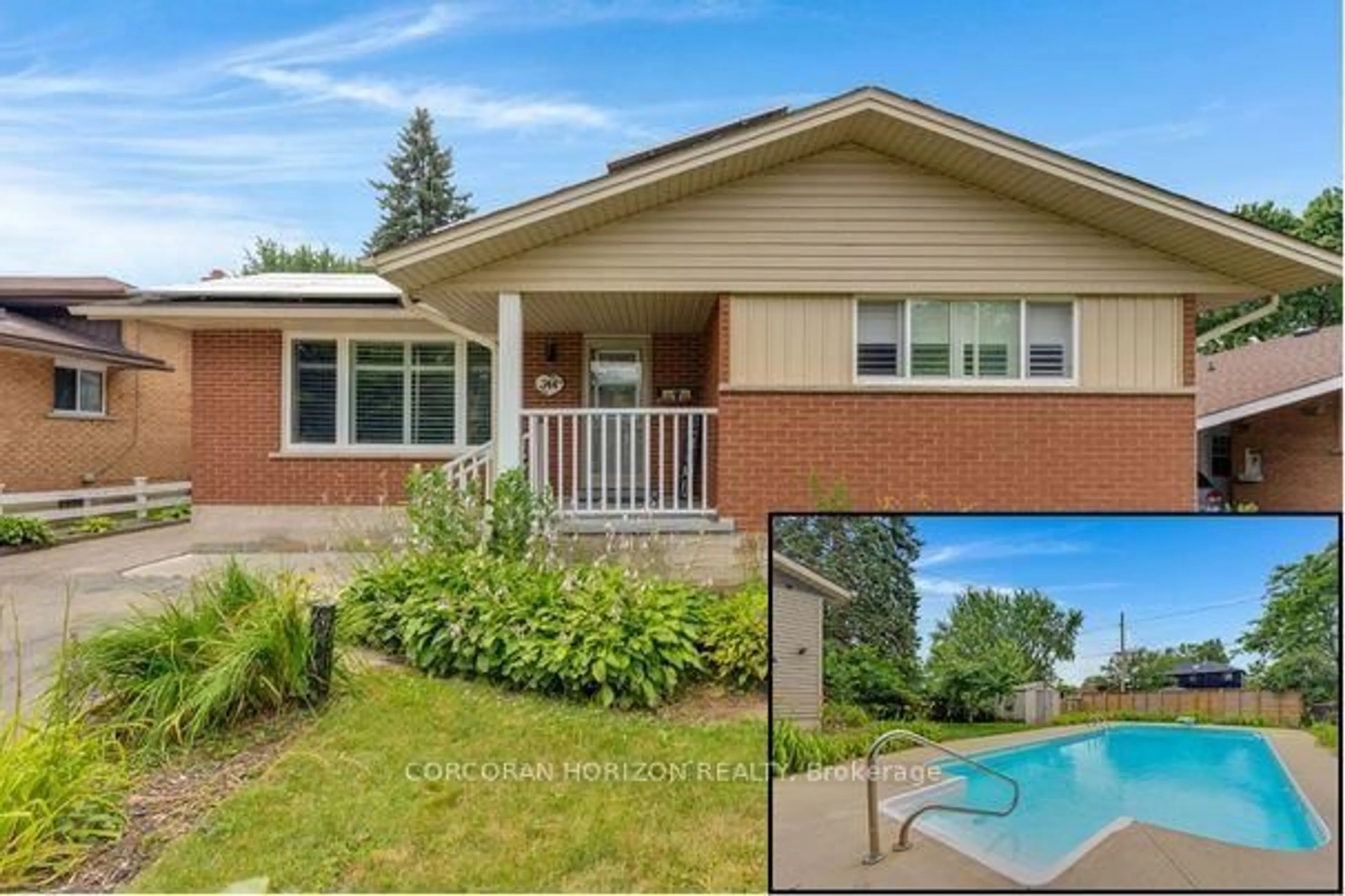 Home with brick exterior material, water/lake/river/ocean view for 744 Birchwood Ave, Cambridge Ontario N3H 2V5