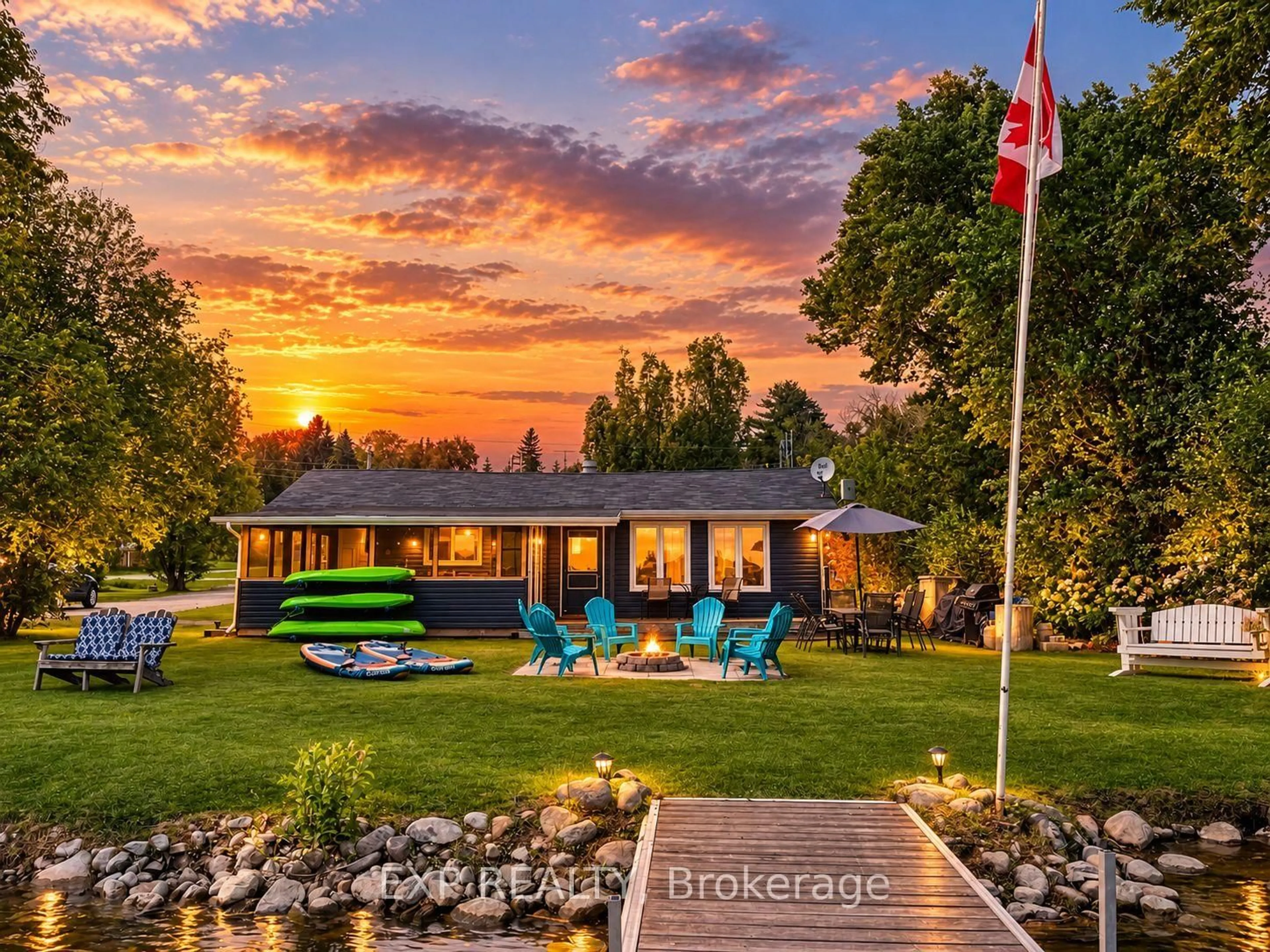 Patio, mountain view for 9 Charlotte Cres, Kawartha Lakes Ontario K0L 2W0