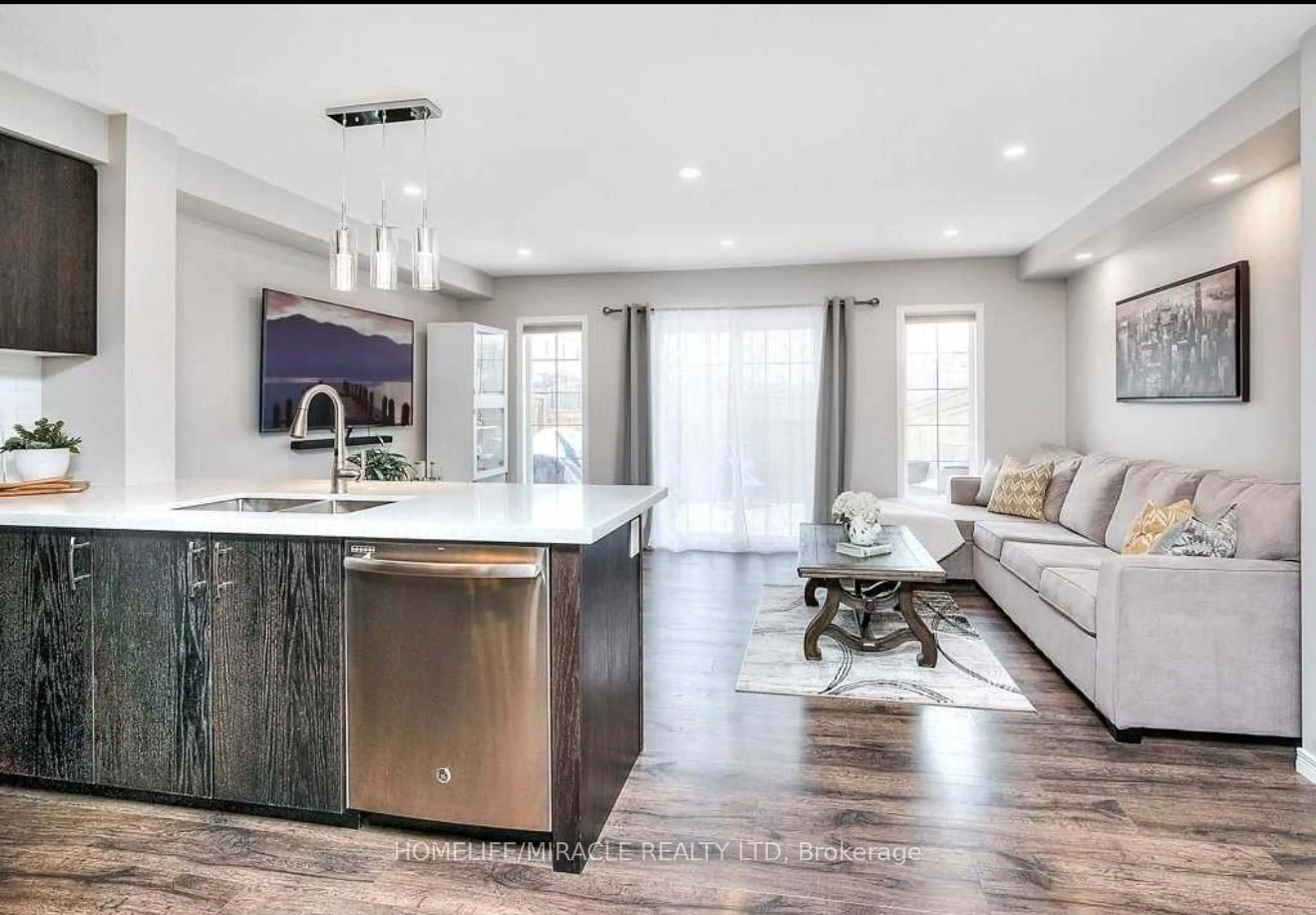 Open concept kitchen, unknown for 132 Maitland St, Kitchener Ontario N2R 0C2