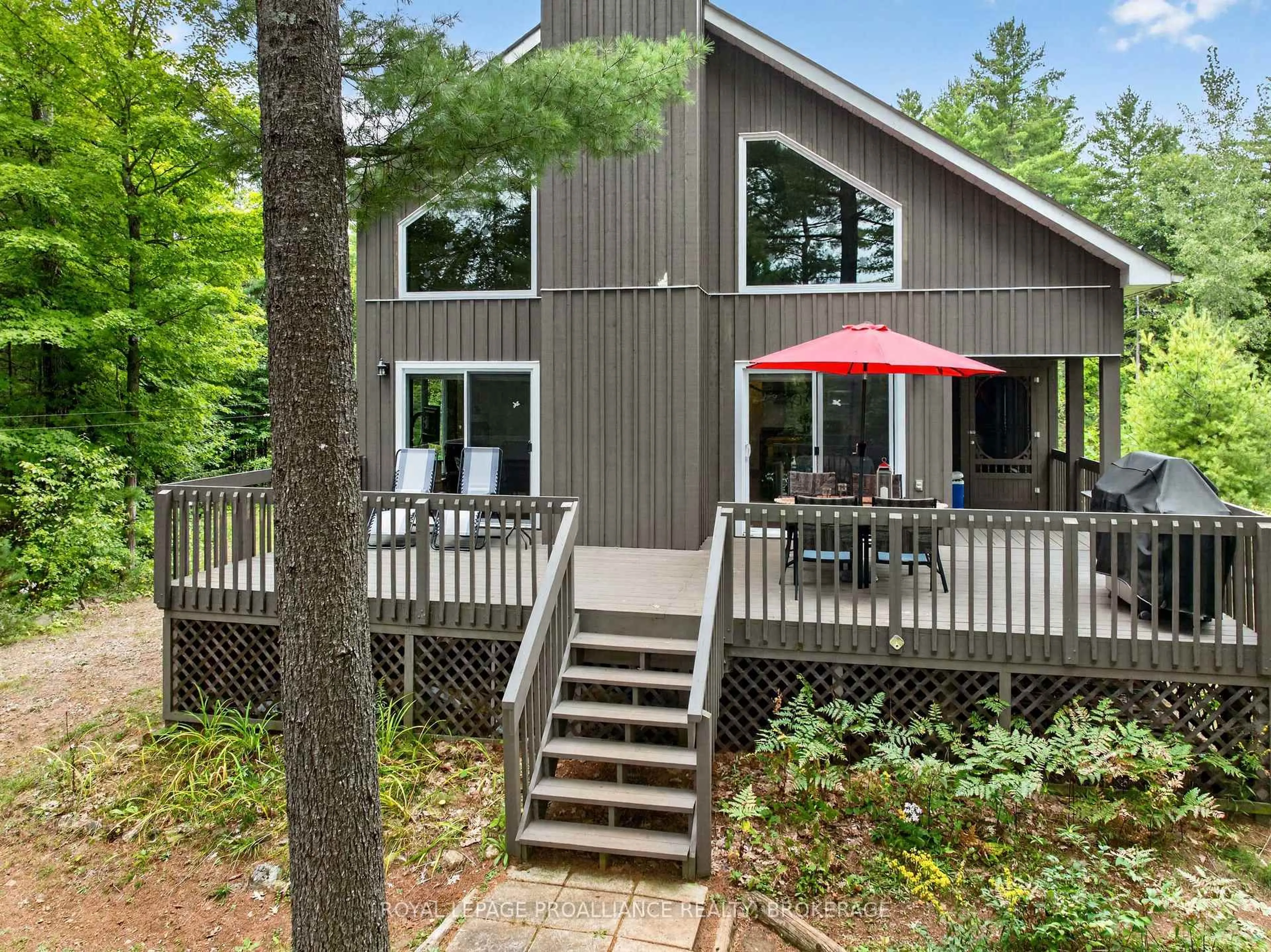 Patio, forest/trees view for 1187 Louden Lane, Mountain Grove Ontario K0H 2E0