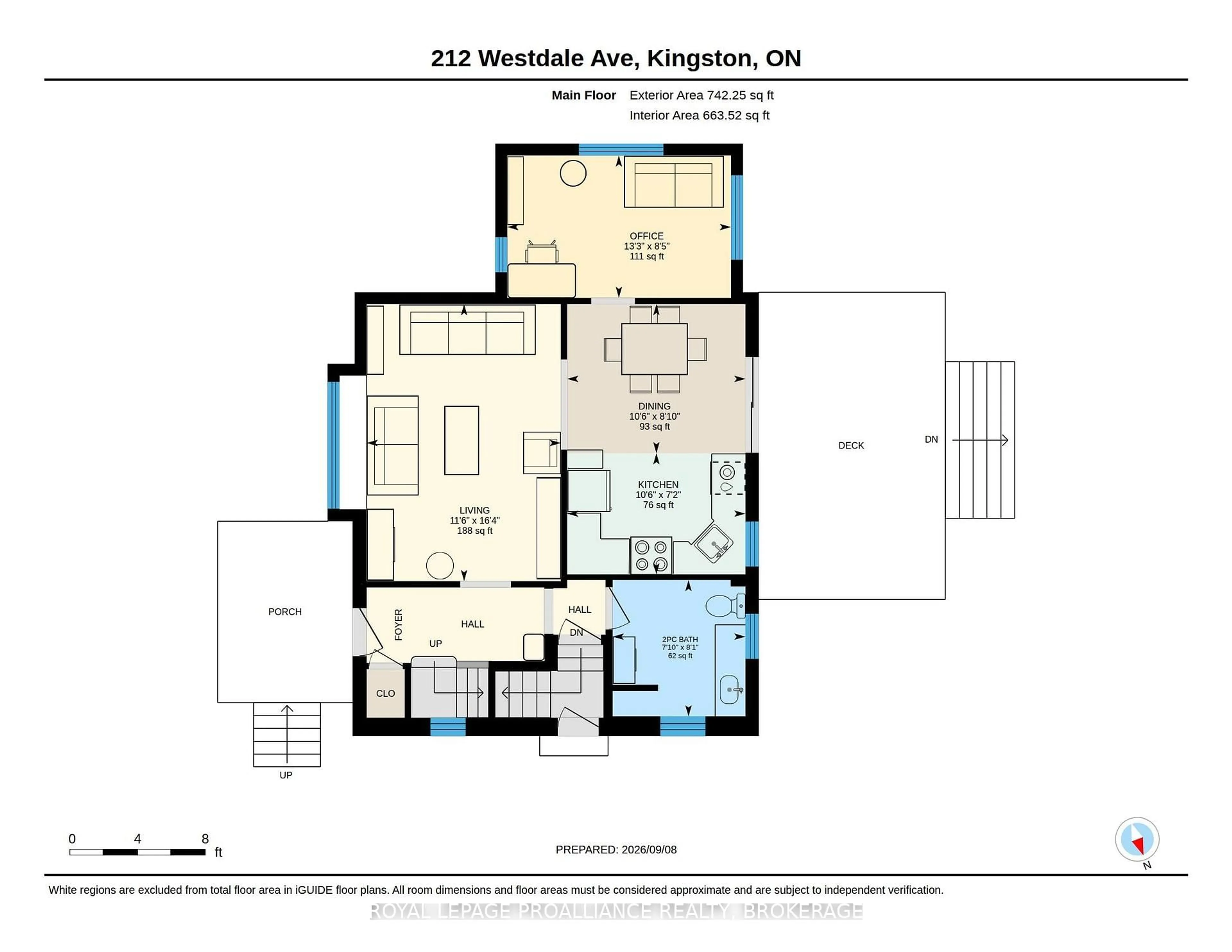 Floor plan for 212 Westdale Ave, Kingston Ontario K7L 4S5