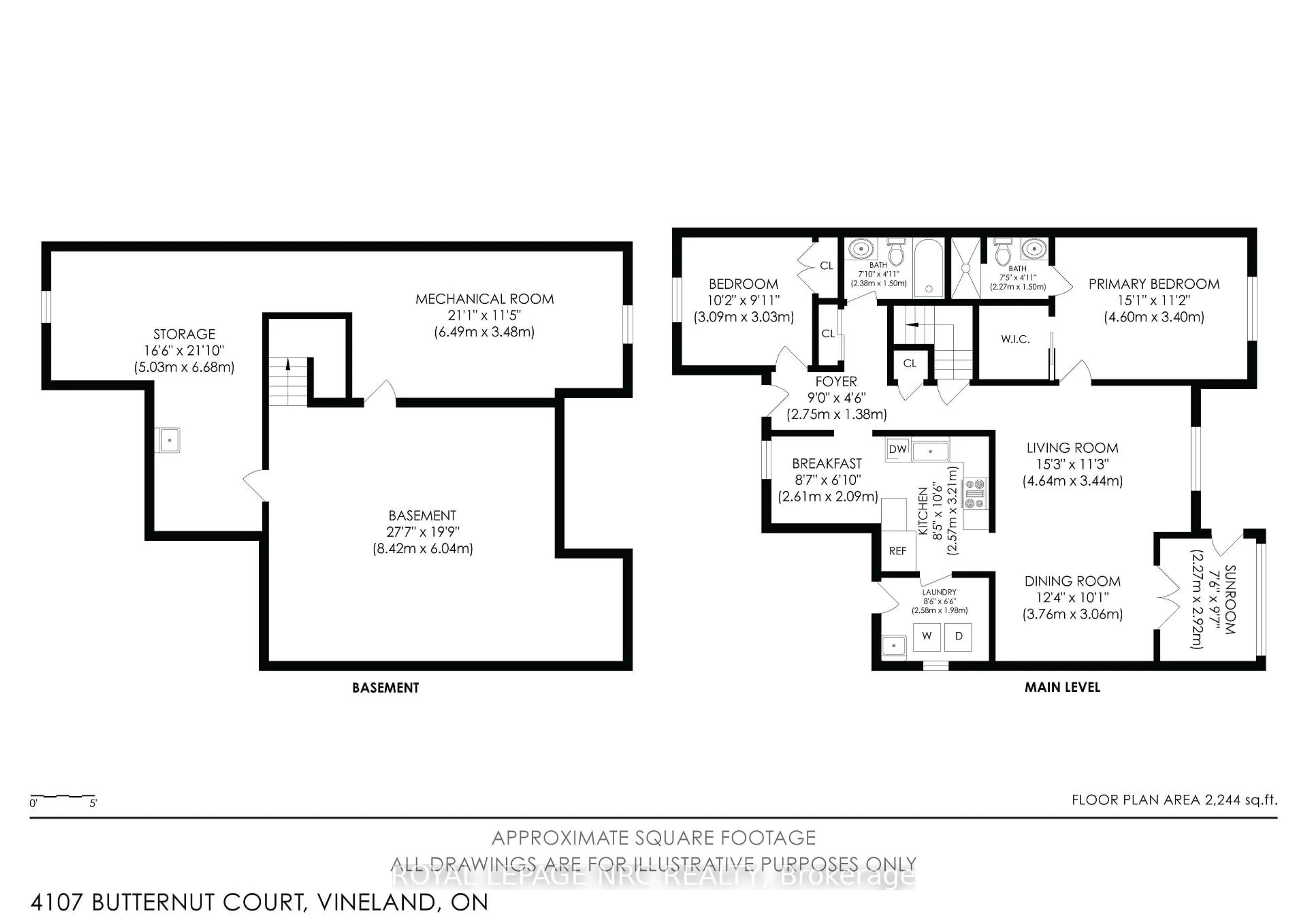 Floor plan for 4107 Butternut Crt #10, Lincoln Ontario L0R 2C0