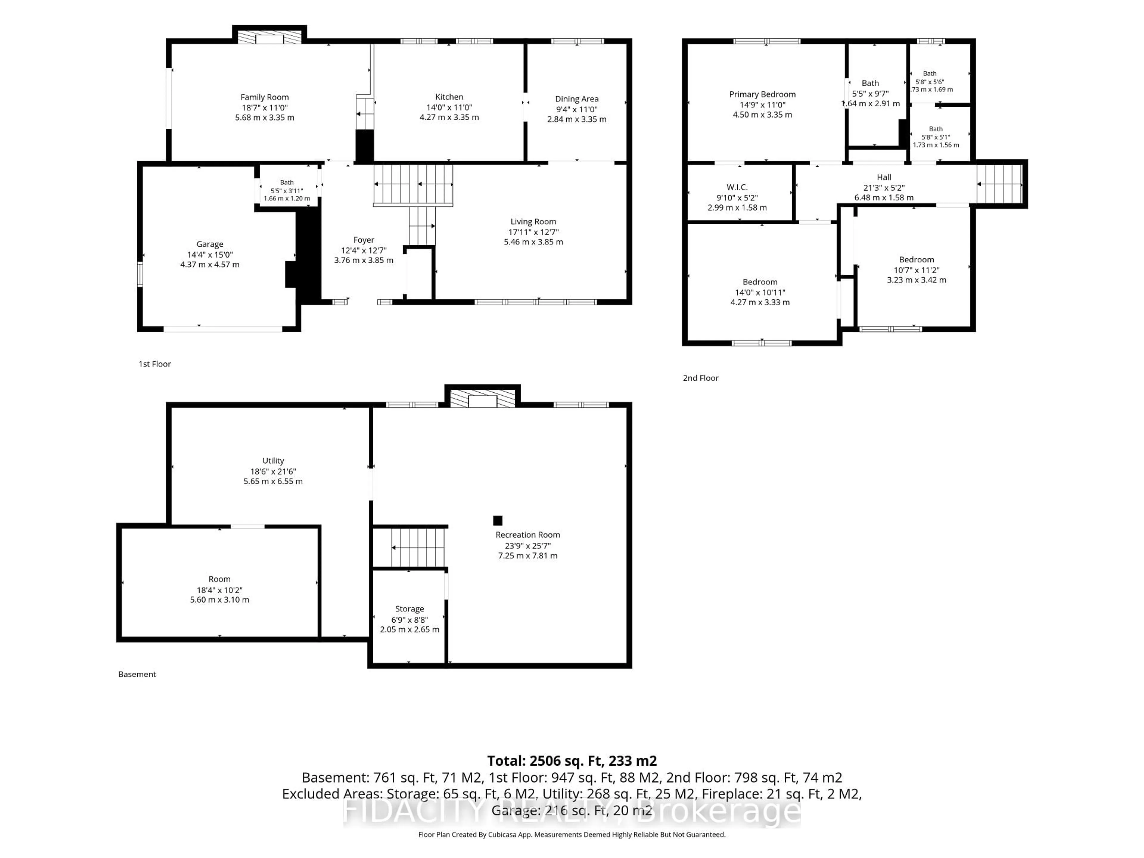 Floor plan for 45 Cortleigh Dr, Ottawa Ontario K2J 3Z7