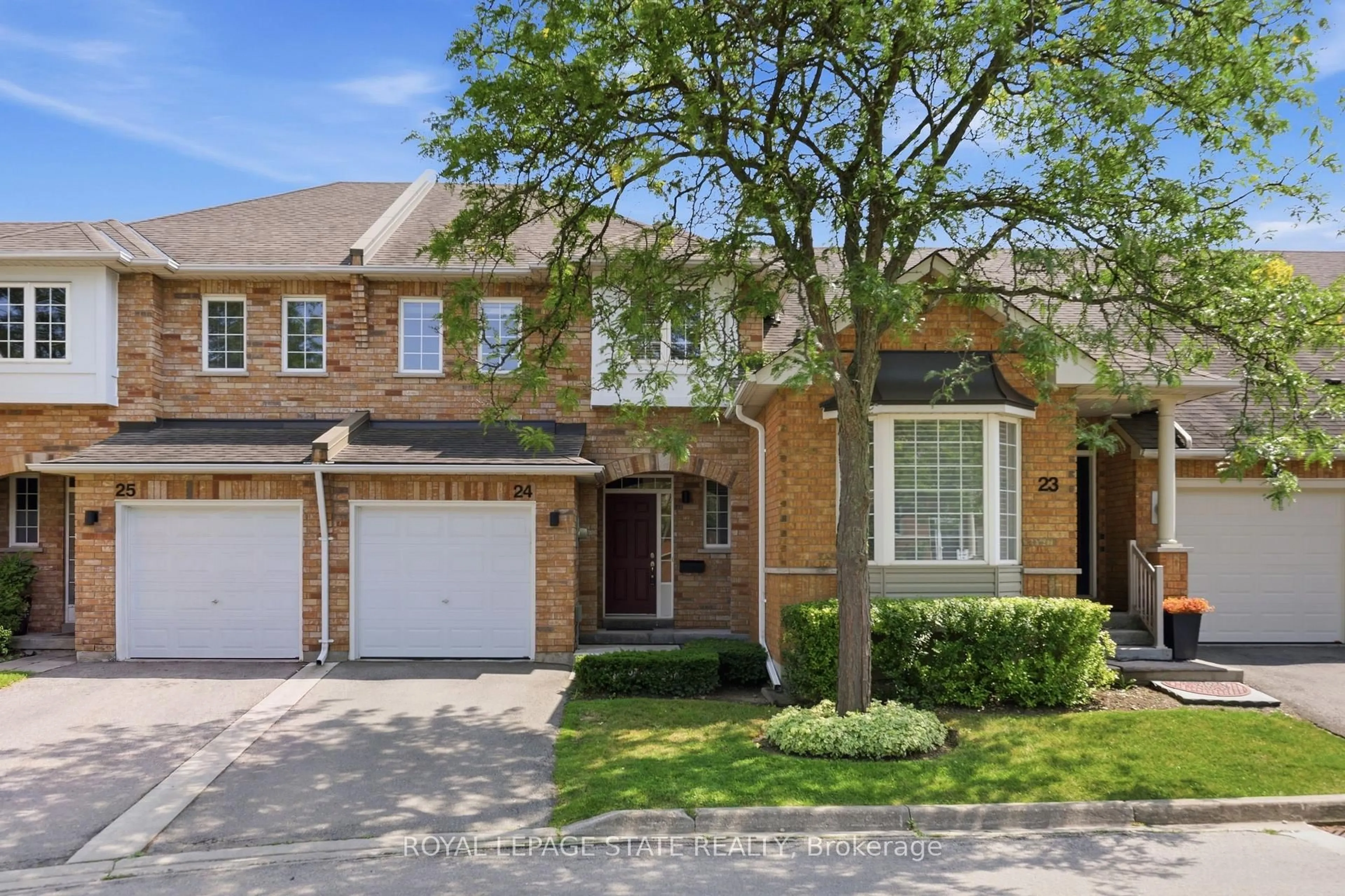 Home with brick exterior material, street for 10 Davidson Blvd #24, Hamilton Ontario L9H 7N9