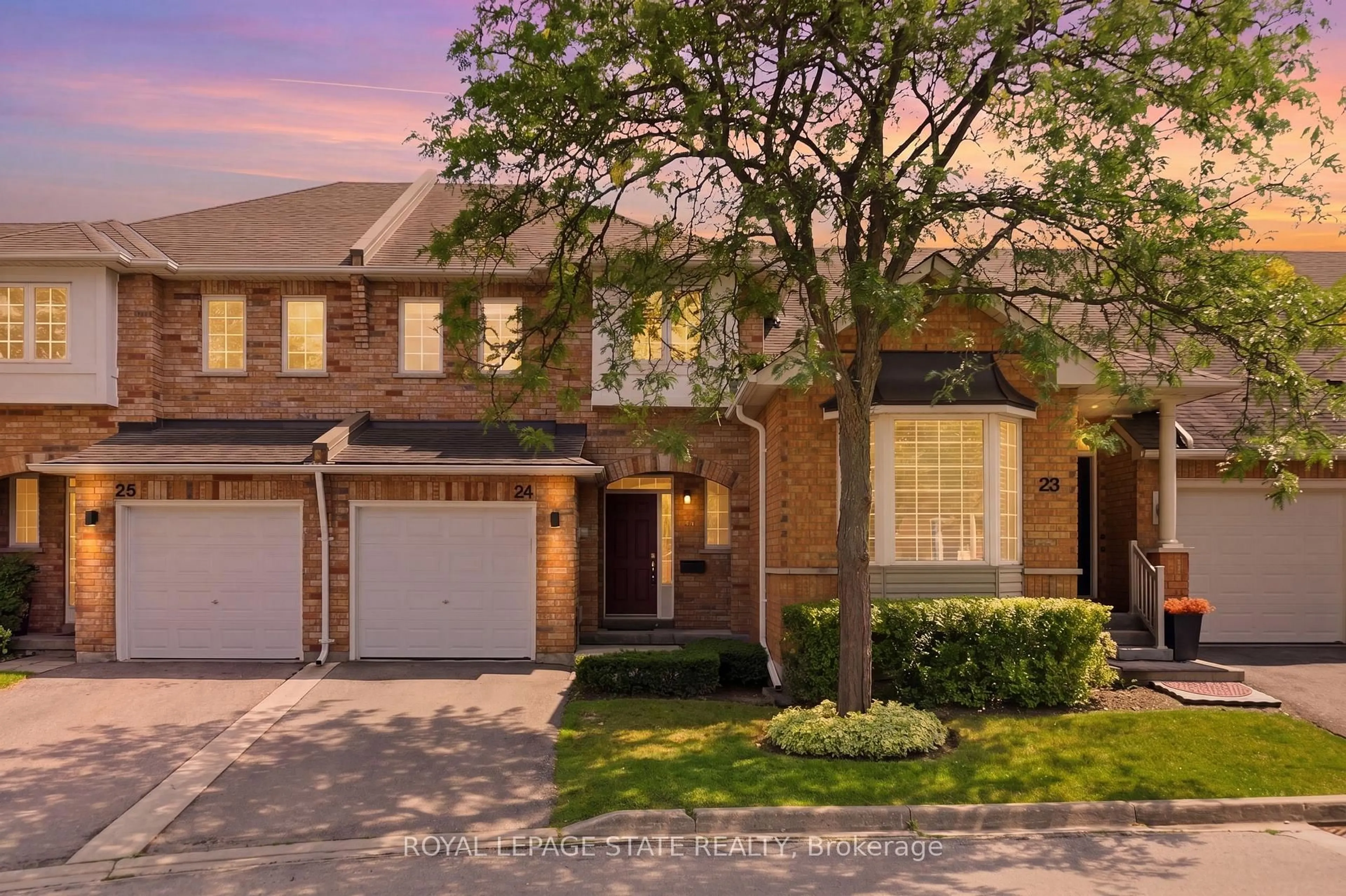 Home with brick exterior material, street for 10 Davidson Blvd #24, Hamilton Ontario L9H 7N9