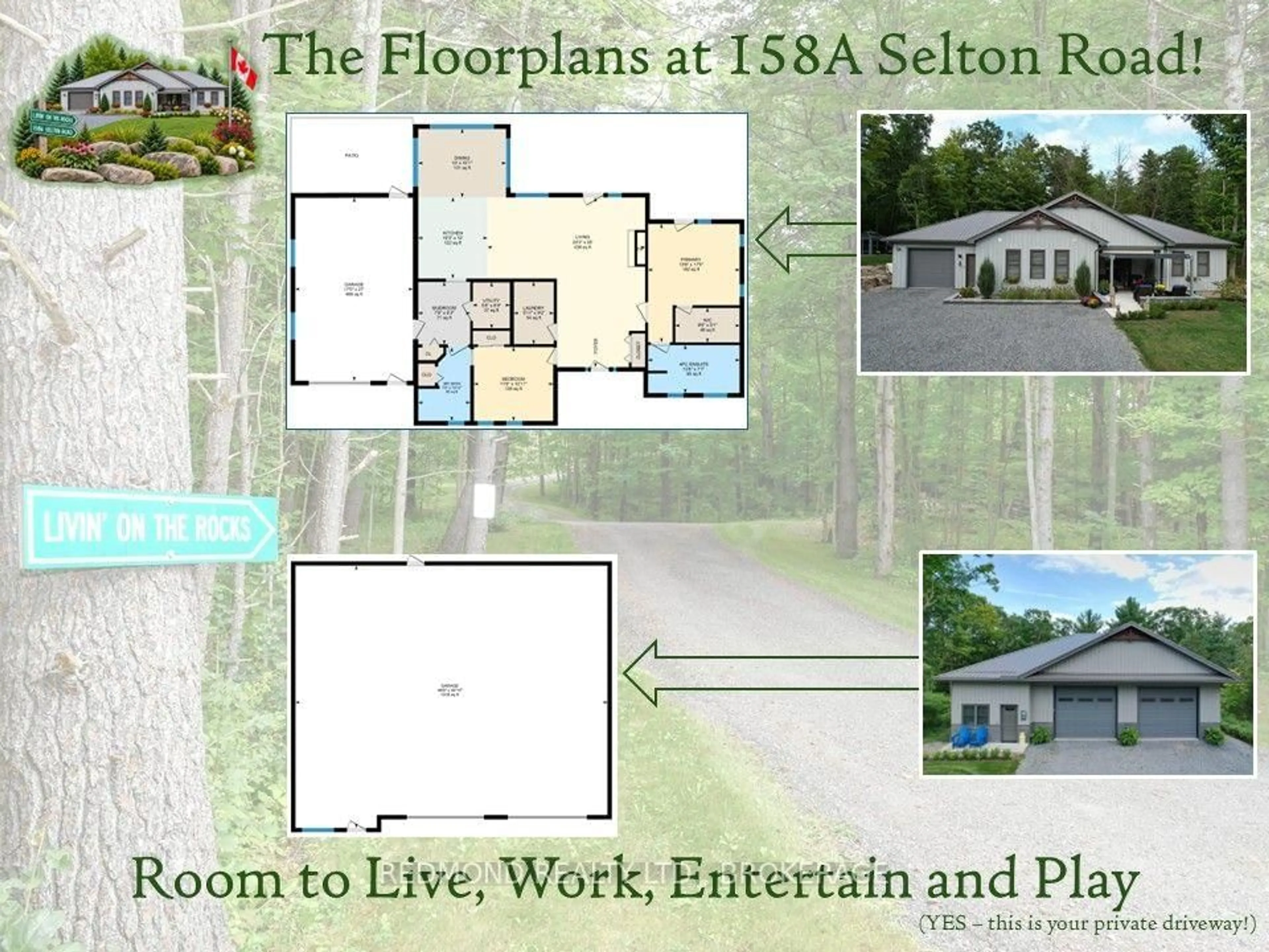 Floor plan for 158A Selton Rd, Front of Leeds & Seeleys Bay Ontario K0E 1L0