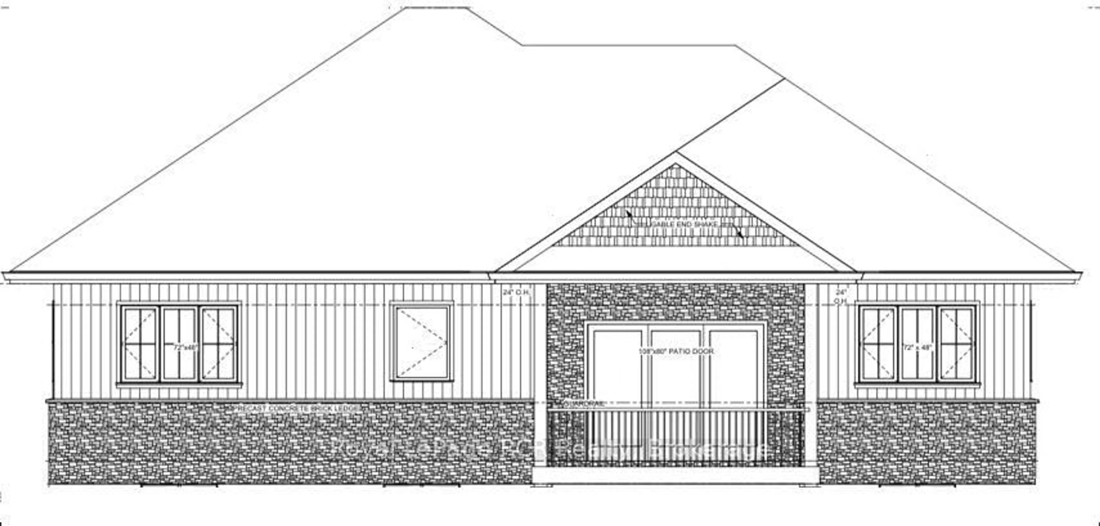 Home with brick exterior material, building for 60 McTavish Cres, Huron-Kinloss Ontario N0G 2R0