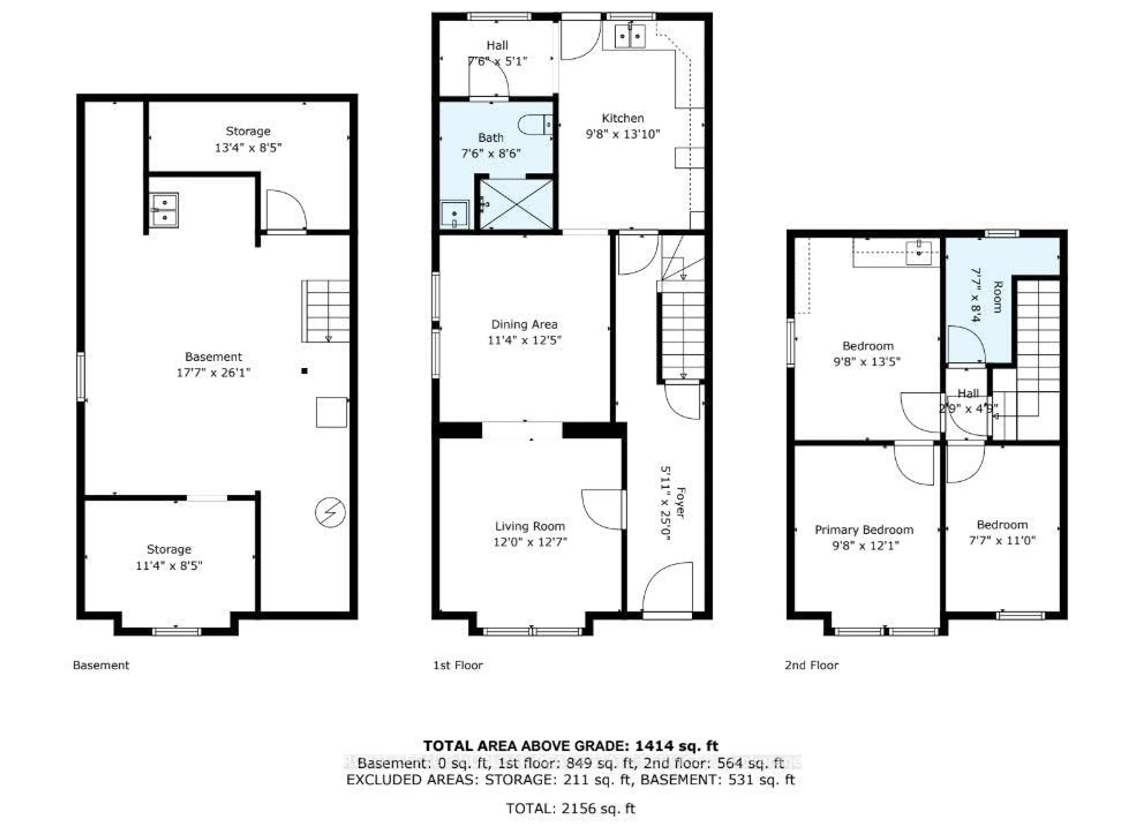 Floor plan for 86 William St, Hamilton Ontario L8L 5T7