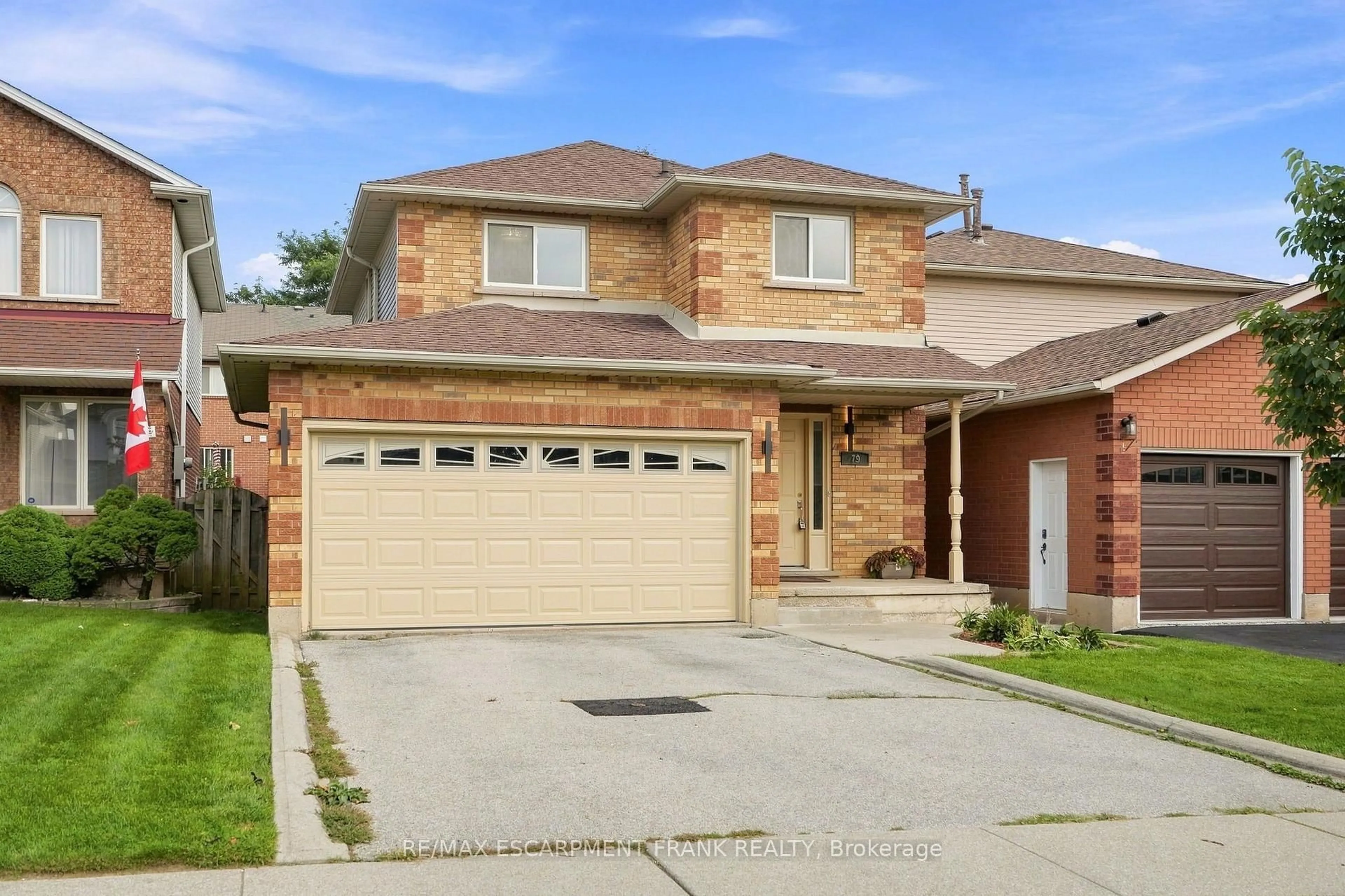 Home with brick exterior material, street for 79 LYNNETTE Dr, Hamilton Ontario L9B 2M5