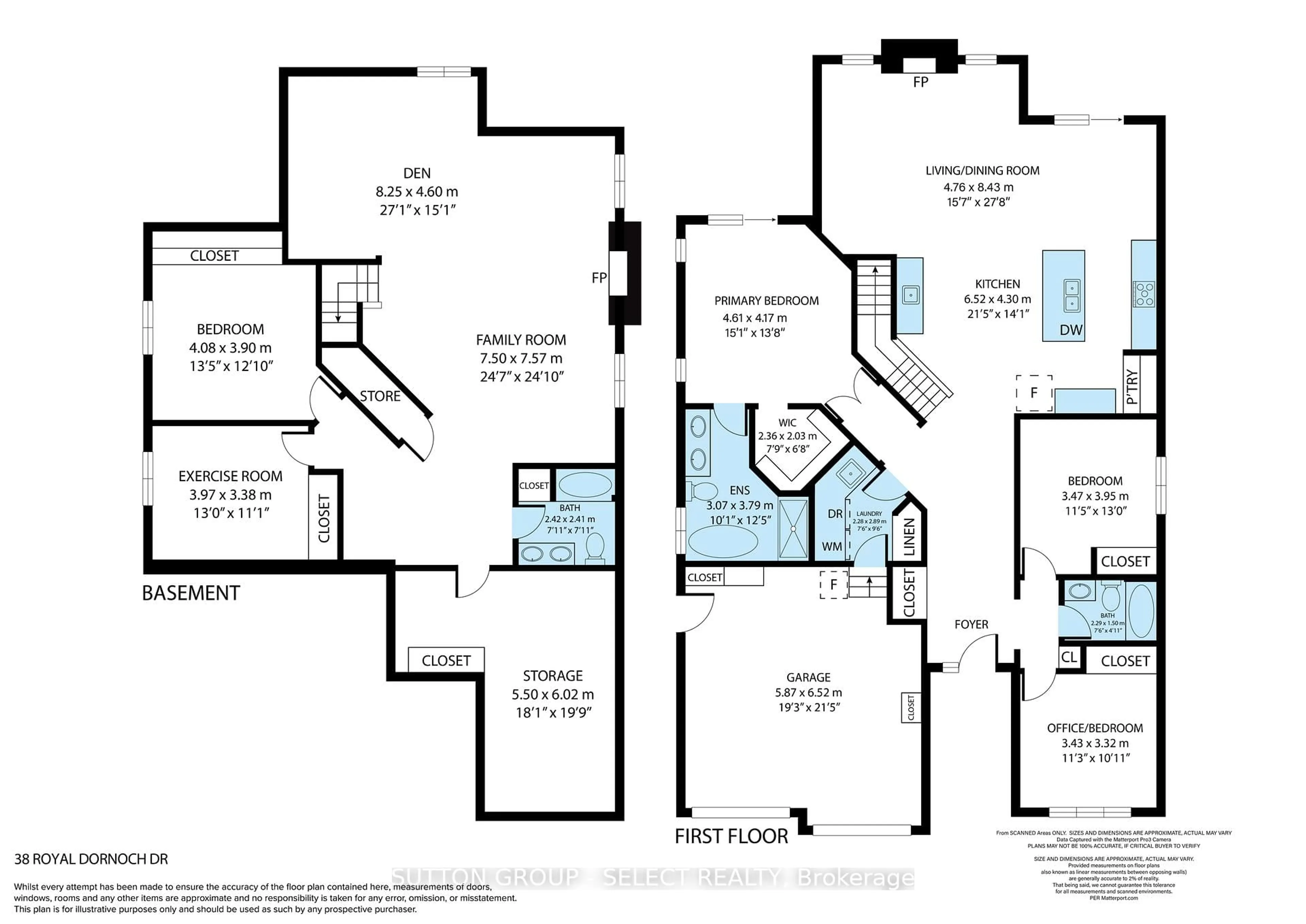 Floor plan for 38 Royal Dornoch Dr, St. Thomas Ontario N5R 0K4