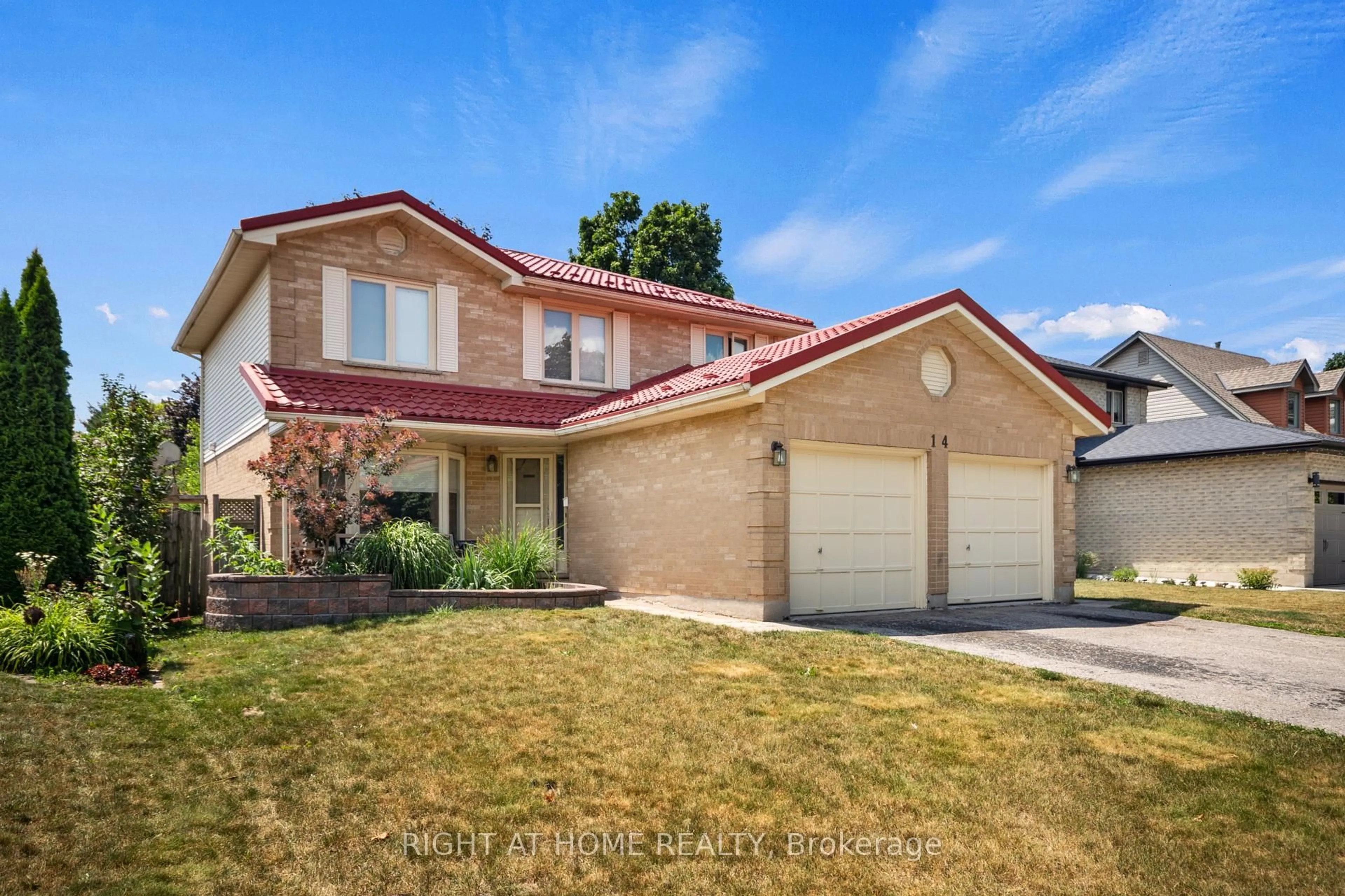 Home with brick exterior material, street for 14 Duncan Cres, London East Ontario N5V 4E8