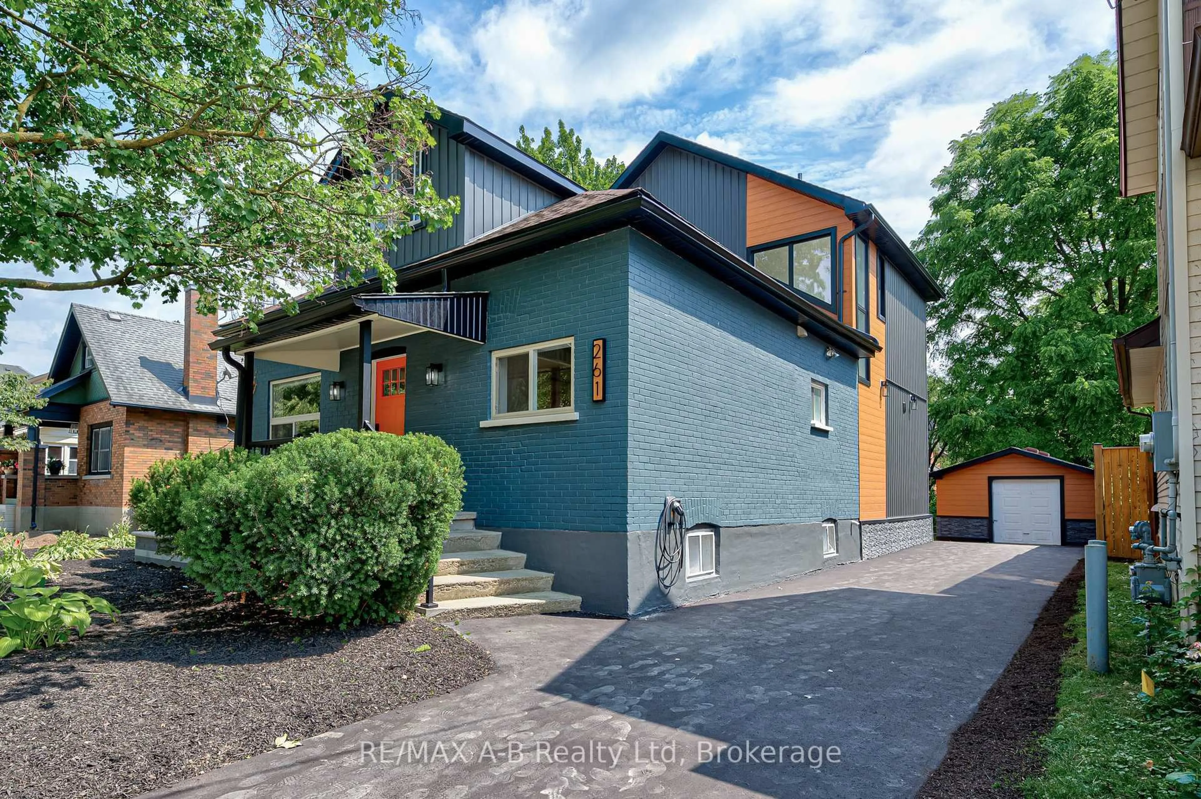 Home with brick exterior material, street for 261 Albert St, Stratford Ontario N5A 3K8