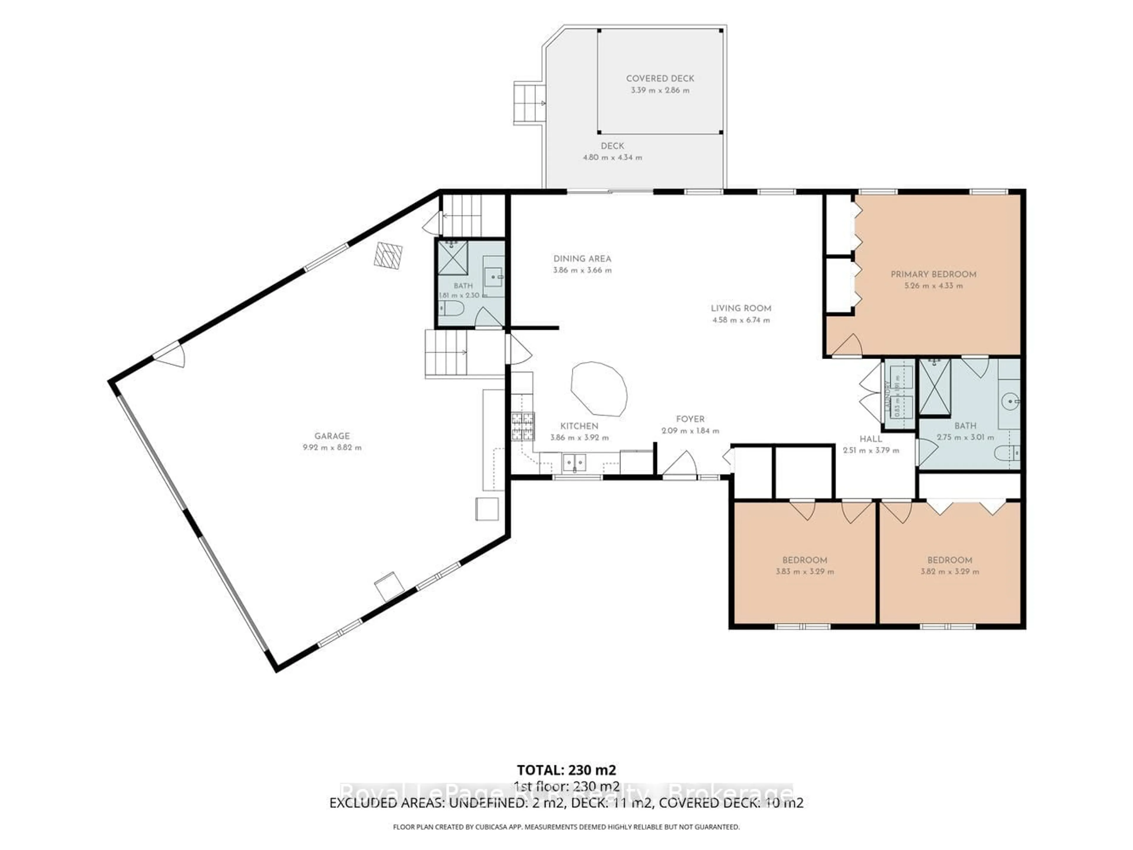 Floor plan for 70110 Zion Church Rd, Georgian Bluffs Ontario N0H 2T0