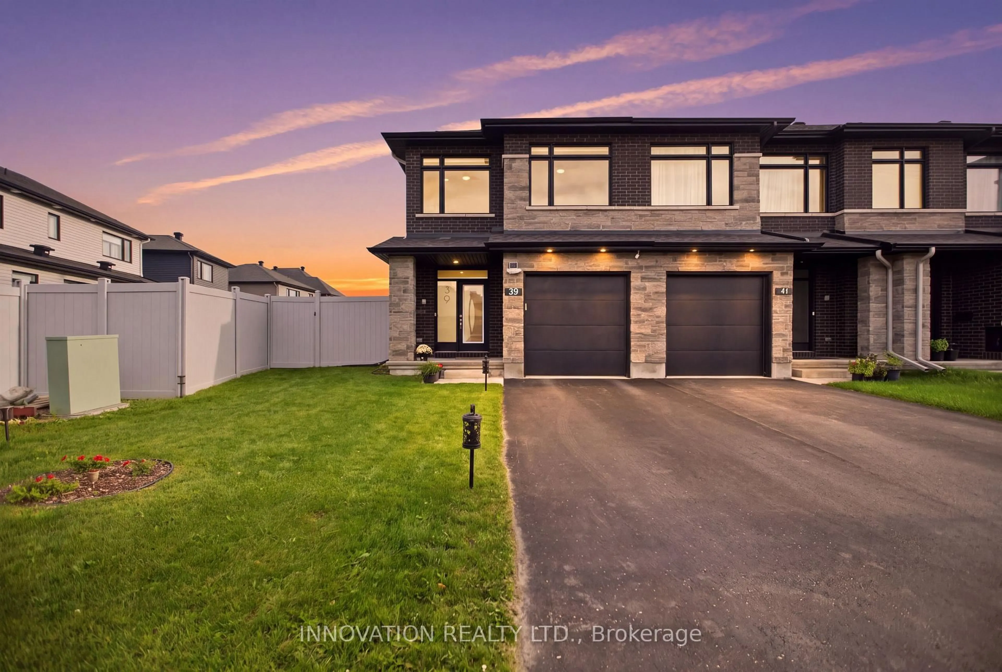 Home with brick exterior material, street for 39 Hermes Ave, Ottawa Ontario K4M 0K7