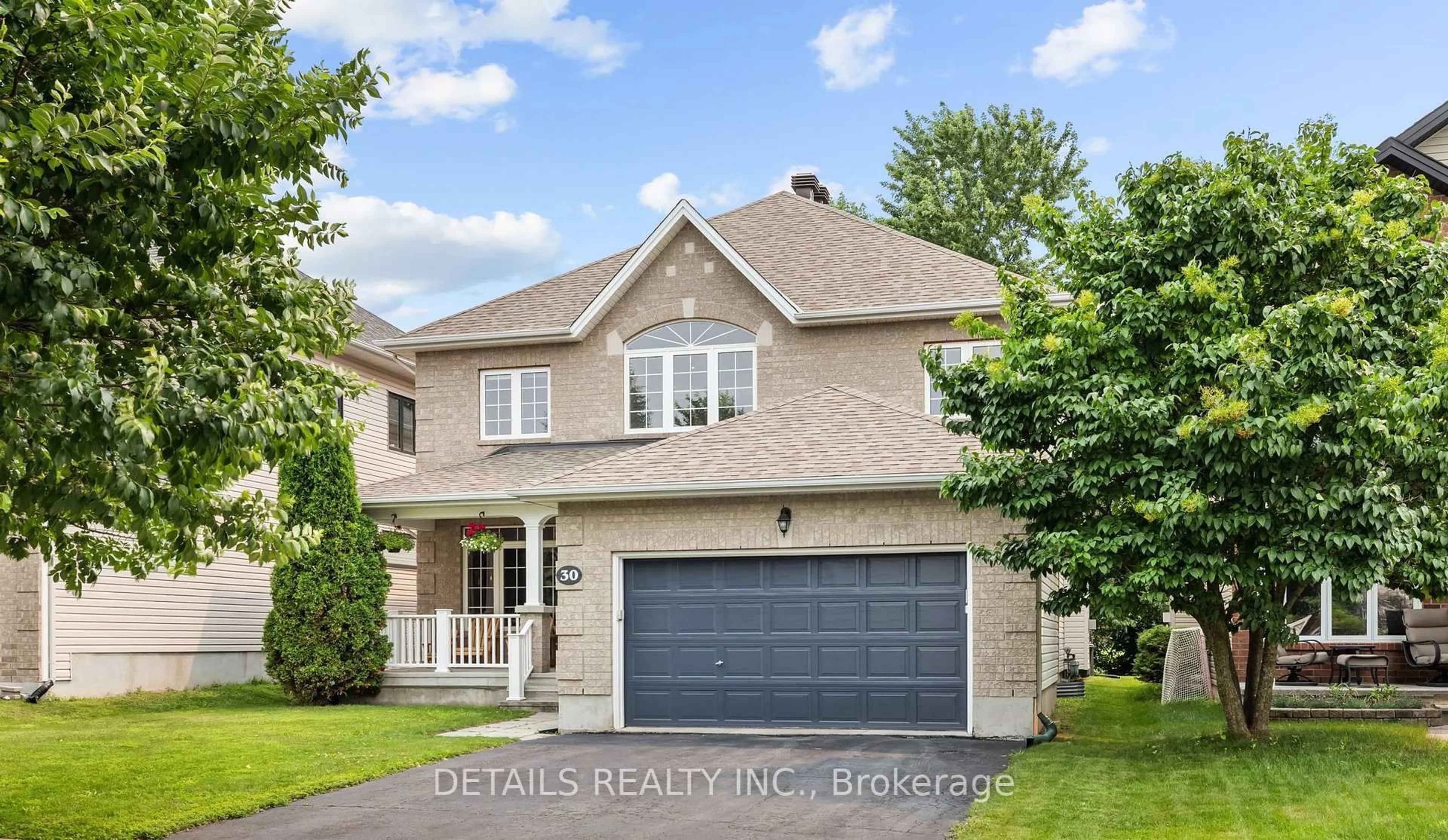 Home with brick exterior material, street for 30 Cedar Valley Dr, Kanata Ontario K2M 3A1