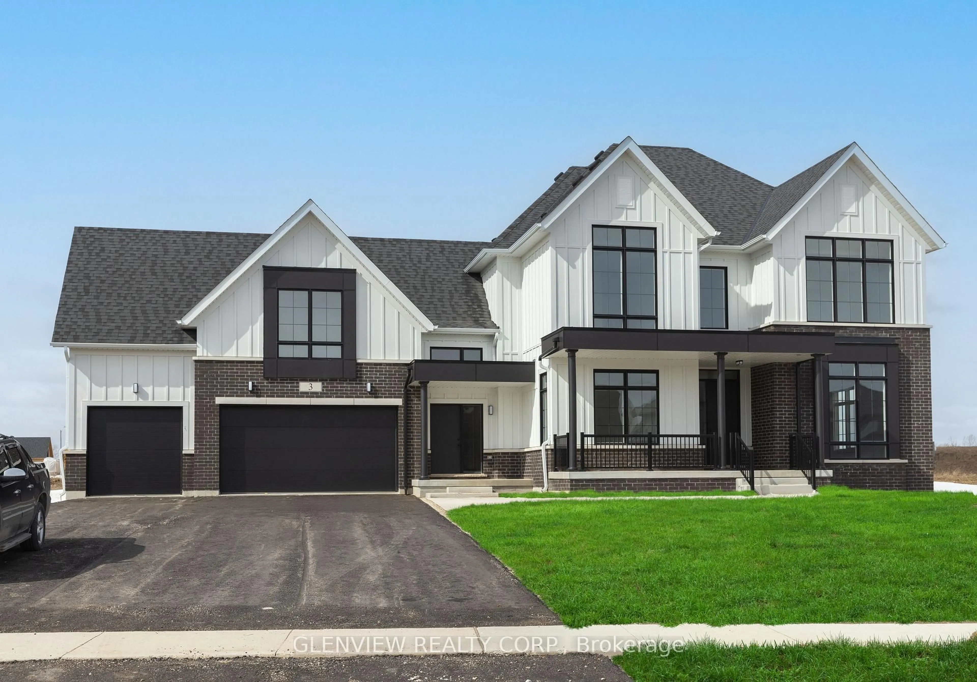 Home with vinyl exterior material, street for 3 Ewing Way, Amaranth Ontario L9W 7V5
