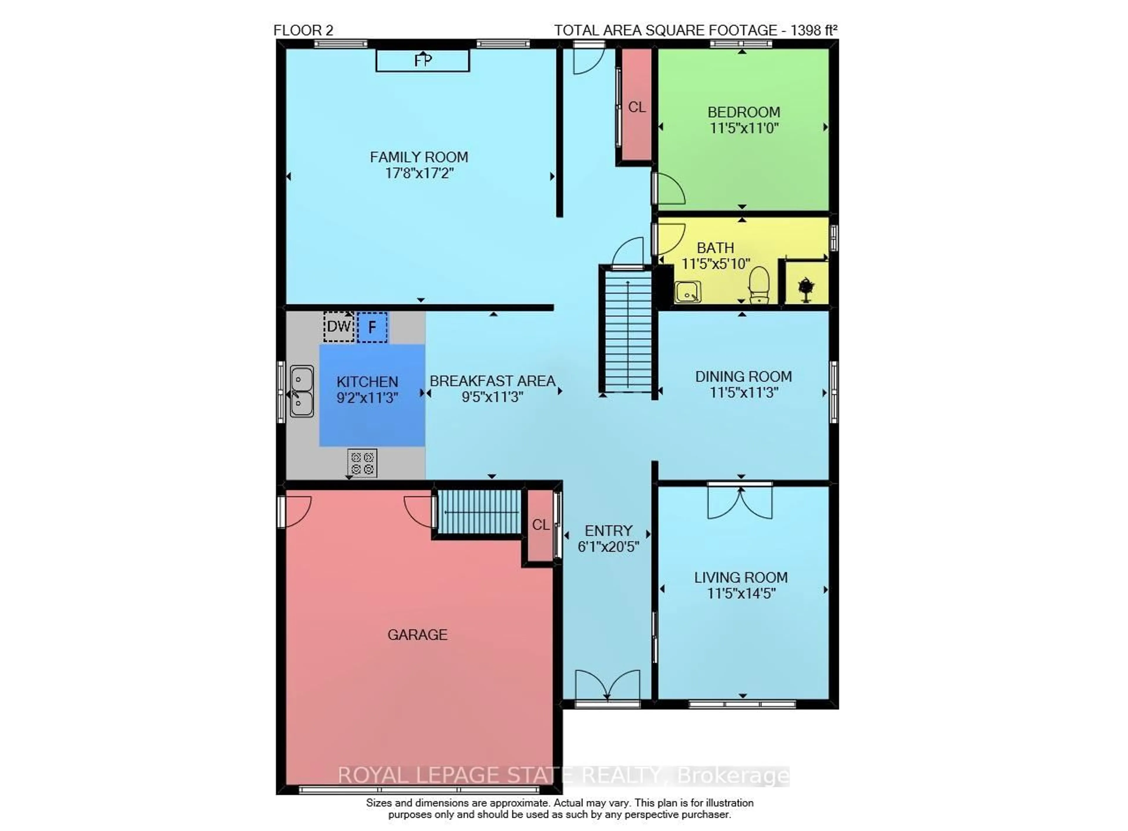Floor plan for 15 Ellen Ave, Hamilton Ontario L8G 5A9