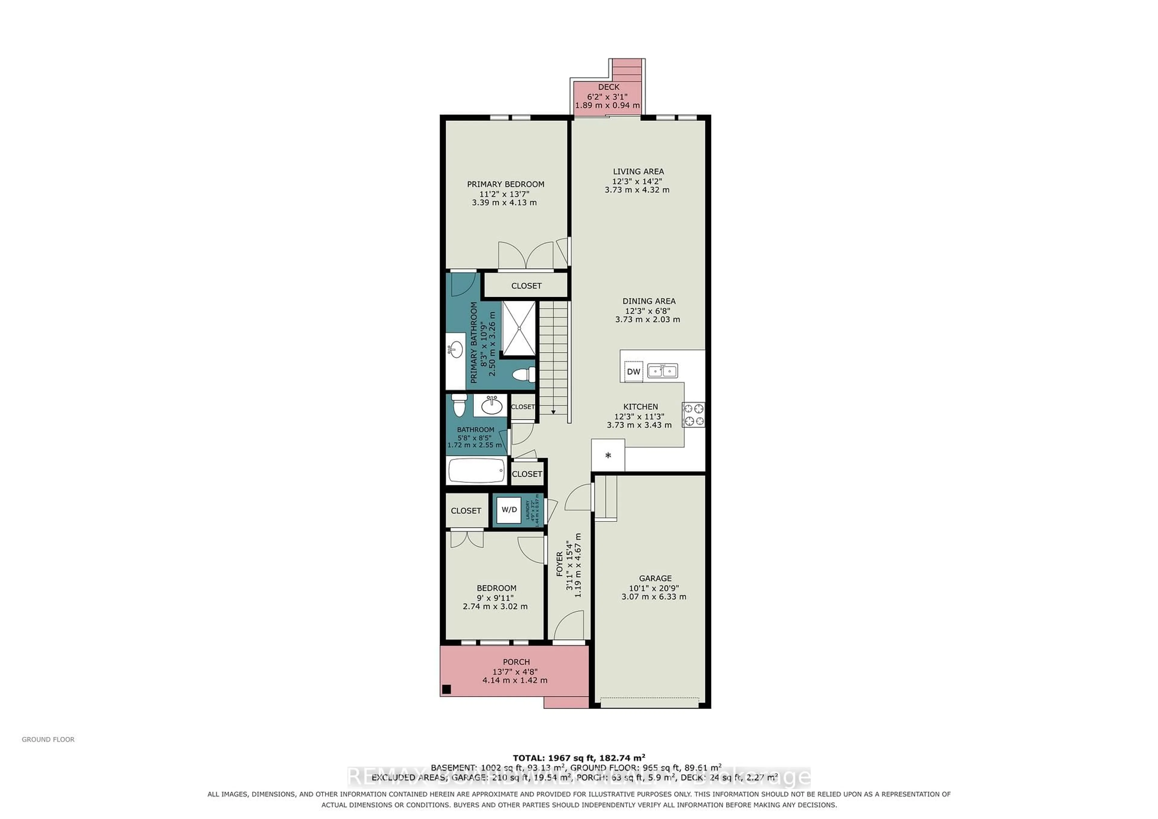 Floor plan for 100 Seabert Dr, Arnprior Ontario K7S 0K1