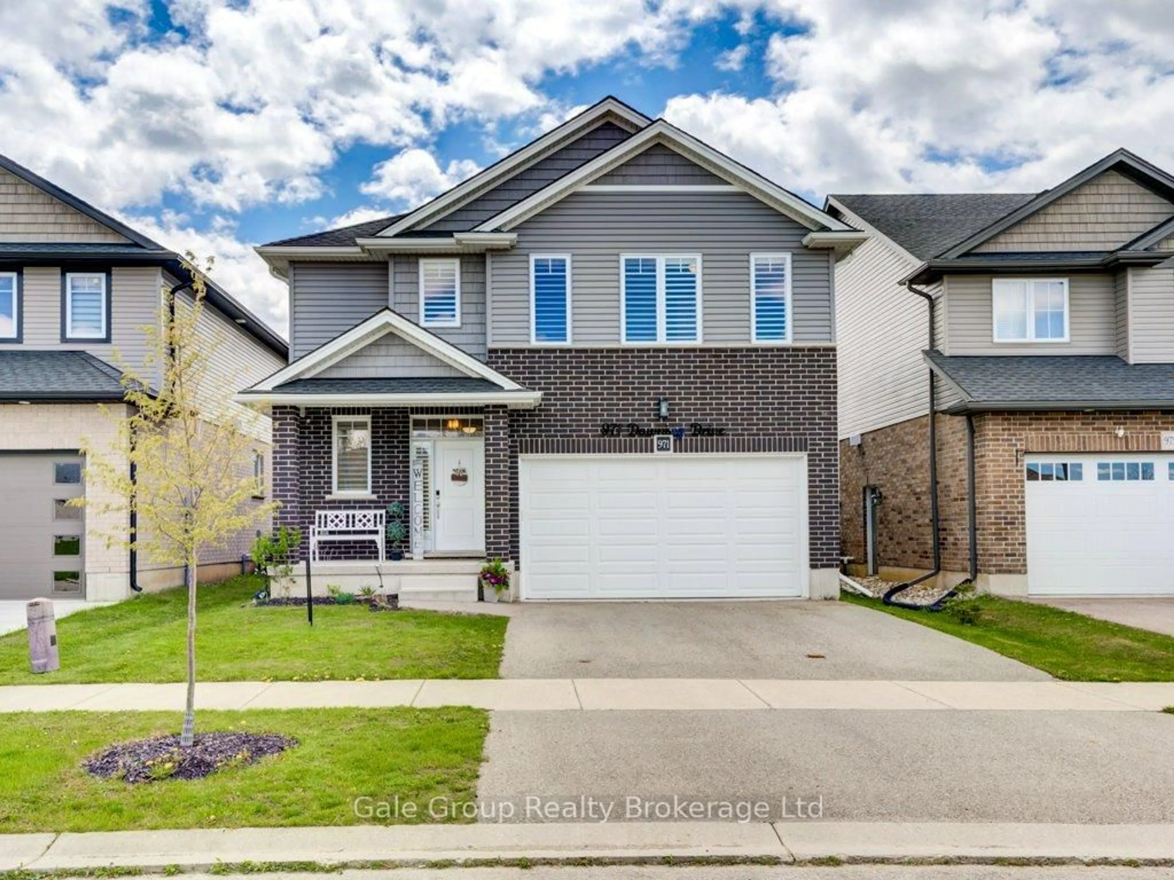 Home with brick exterior material, street for 971 Downing Dr, Woodstock Ontario N4T 0K4