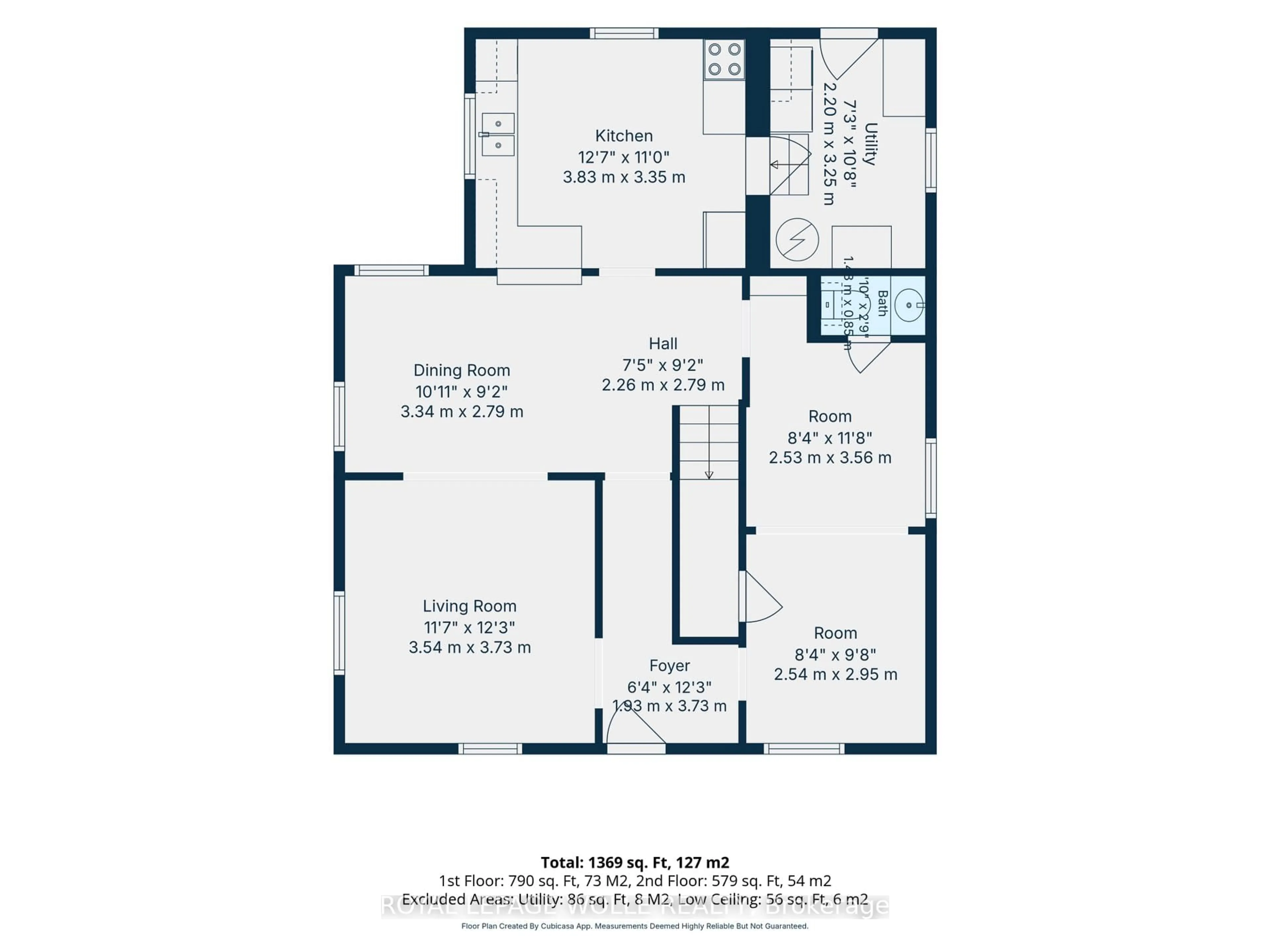 Floor plan for 53 Capron St, Brant Ontario N3L 1P8