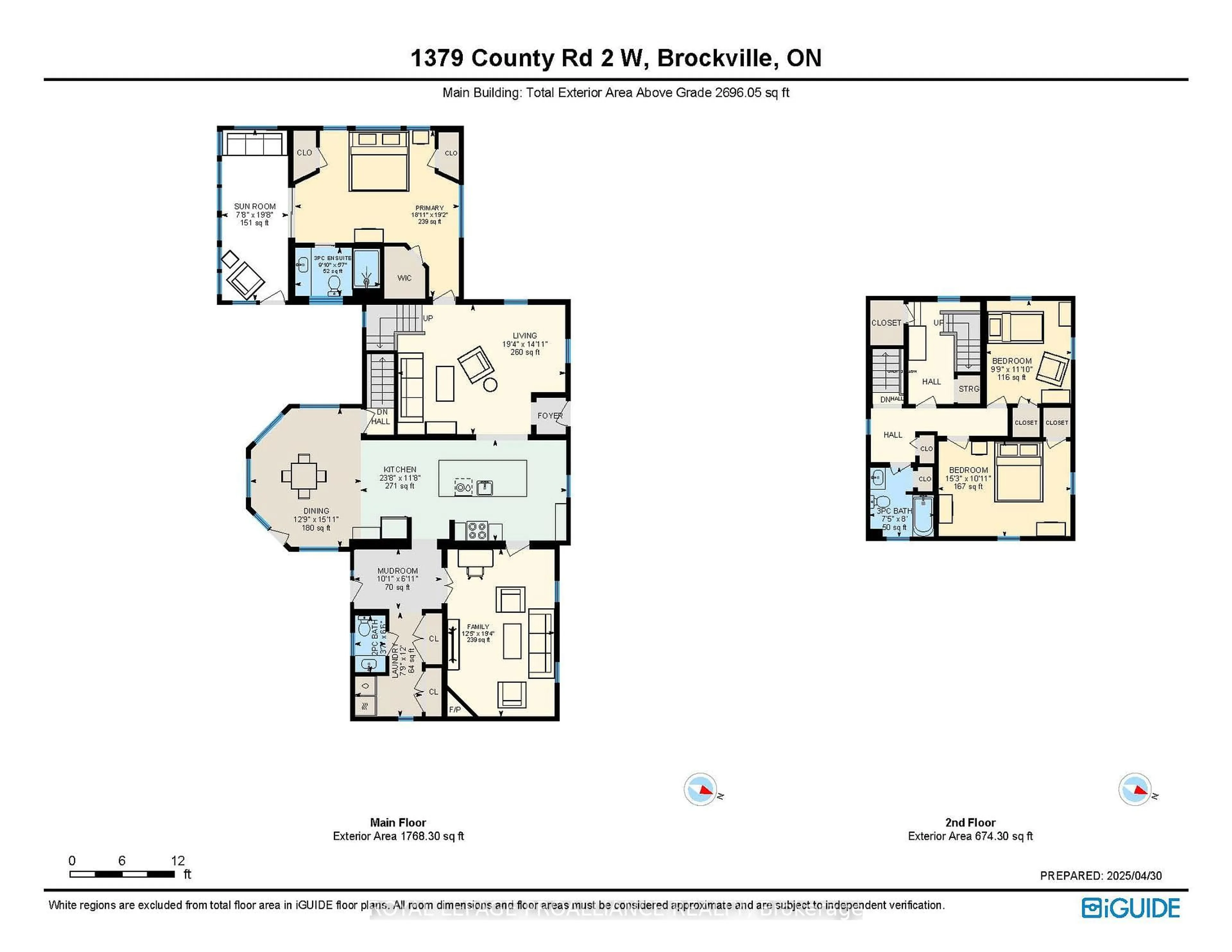 Floor plan for 1379 County Road 2 Rd, Elizabethtown-Kitley Ontario K6V 7C5