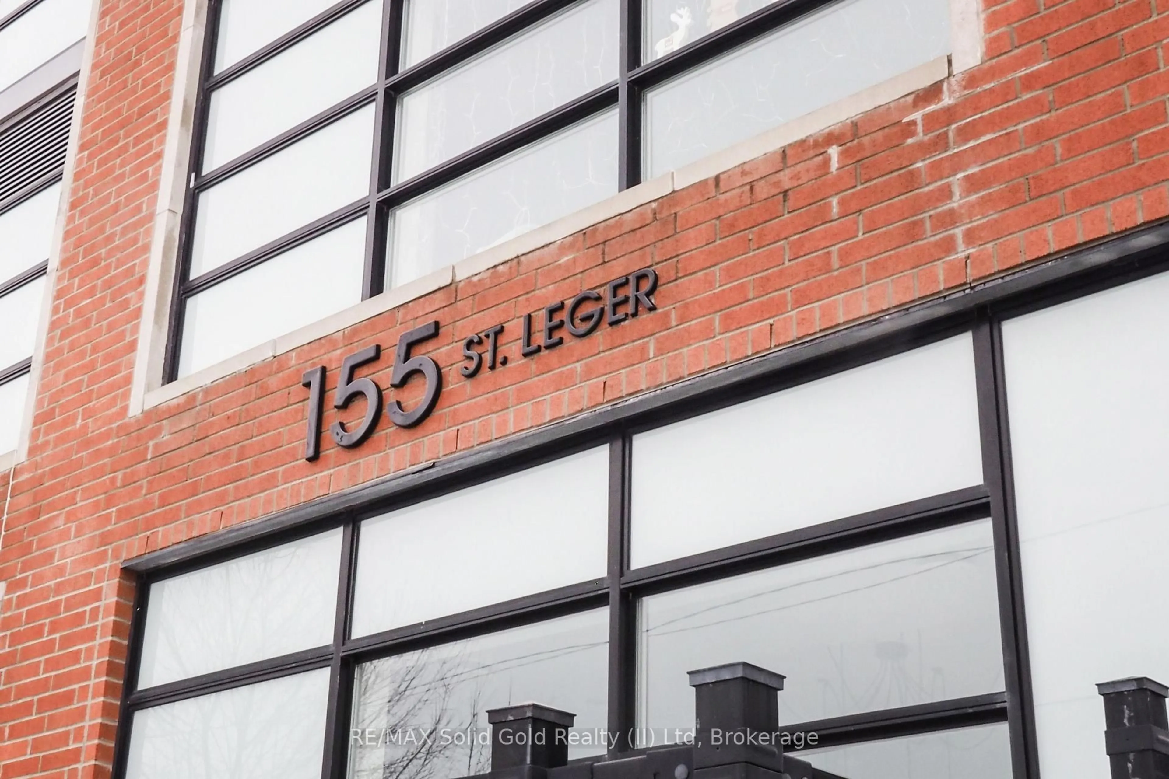 Home with brick exterior material, building for 155 St Leger St #206, Kitchener Ontario N2H 0B9