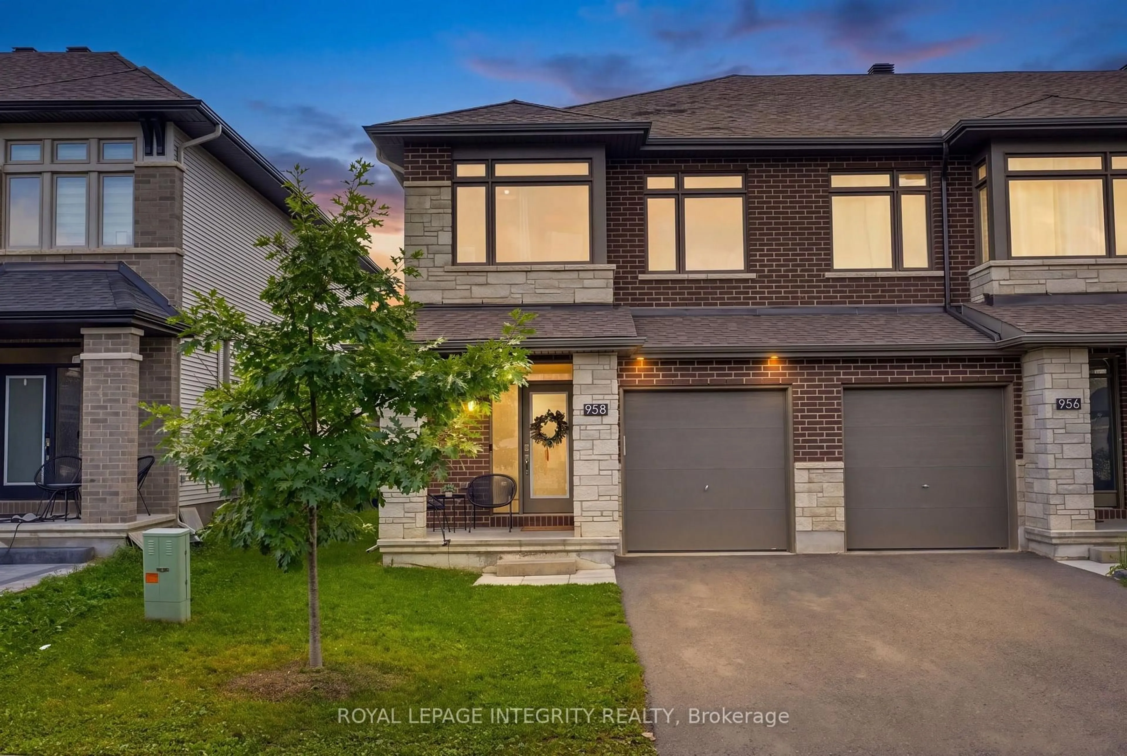 Home with brick exterior material, street for 958 Omagaki Way, Ottawa Ontario K1X 0J3