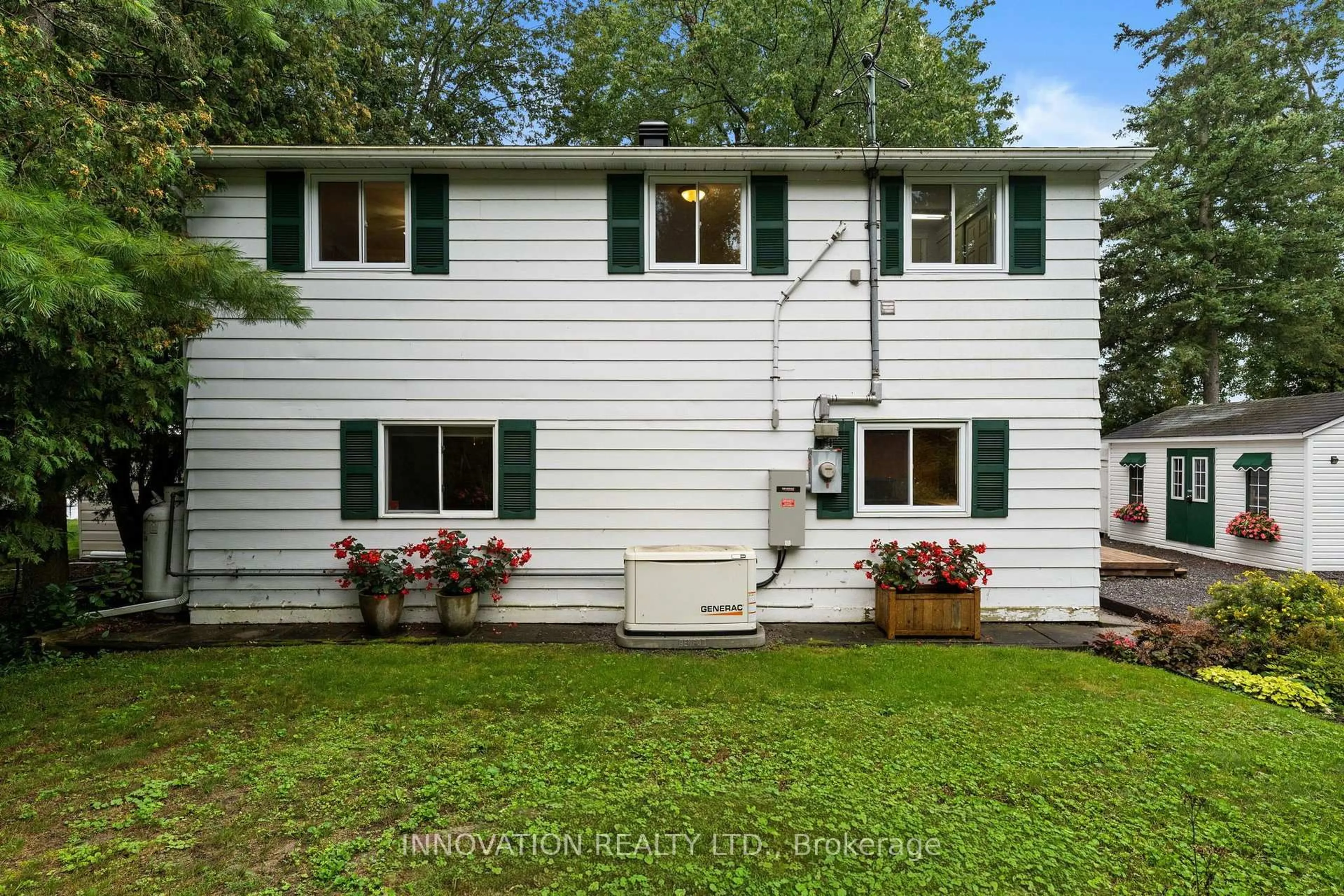 Home with vinyl exterior material, street for 147 Montgomery Park Rd, Carleton Place Ontario K7C 0S8