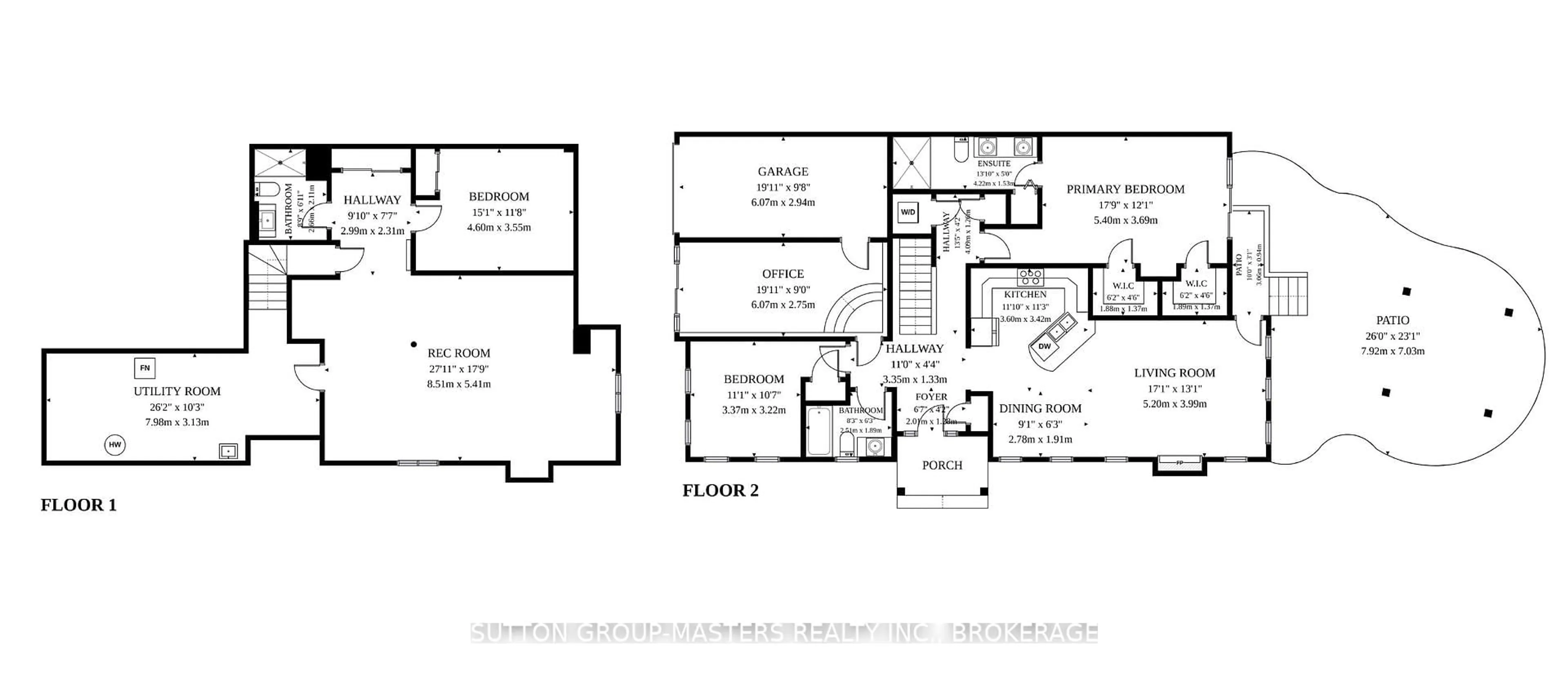 Floor plan for 100 Britannia Cres, Bath Ontario K0H 1G0