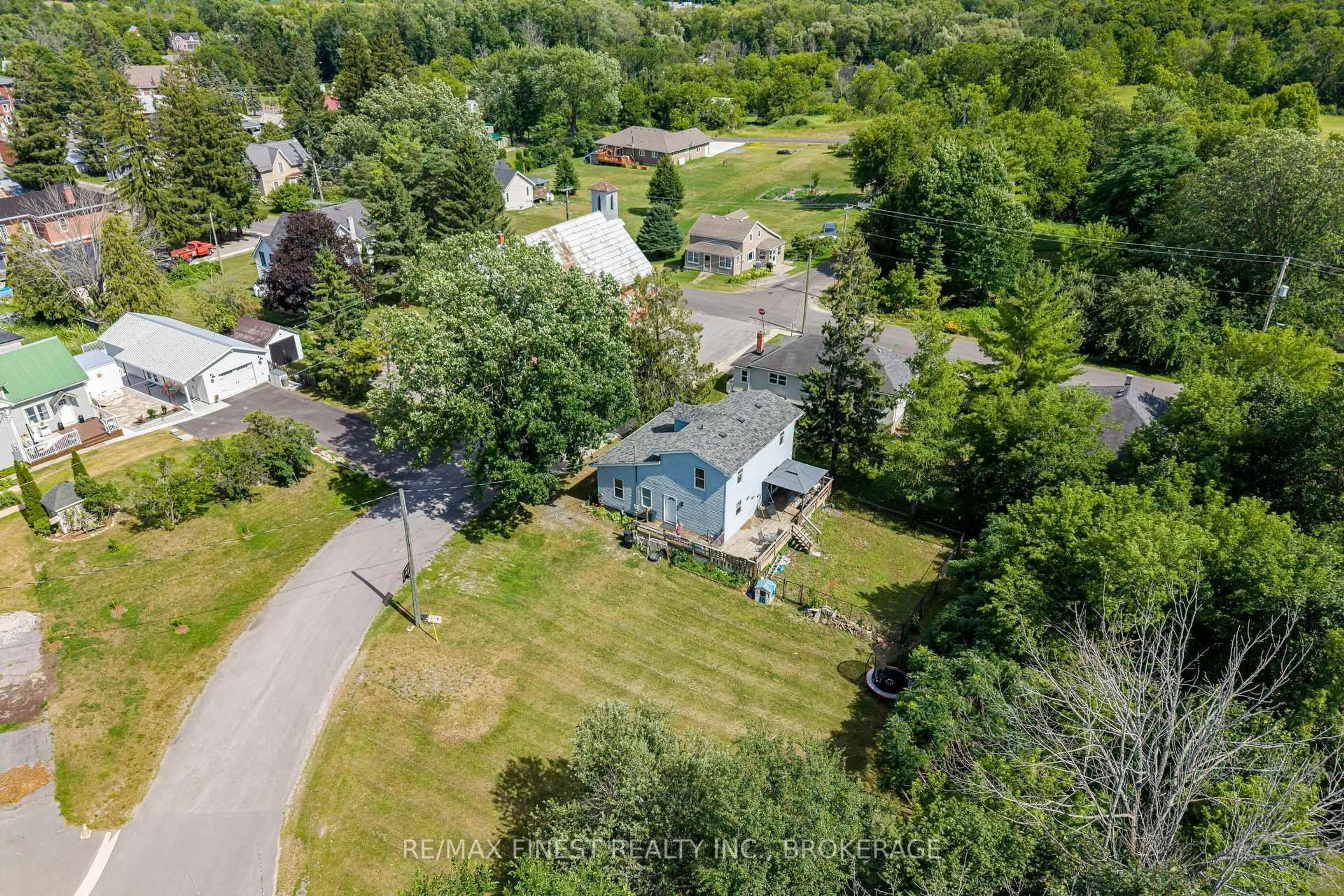 A pic from outside/outdoor area/front of a property/back of a property/a pic from drone, unknown for 1 Neely St, Tamworth Ontario K0K 3G0