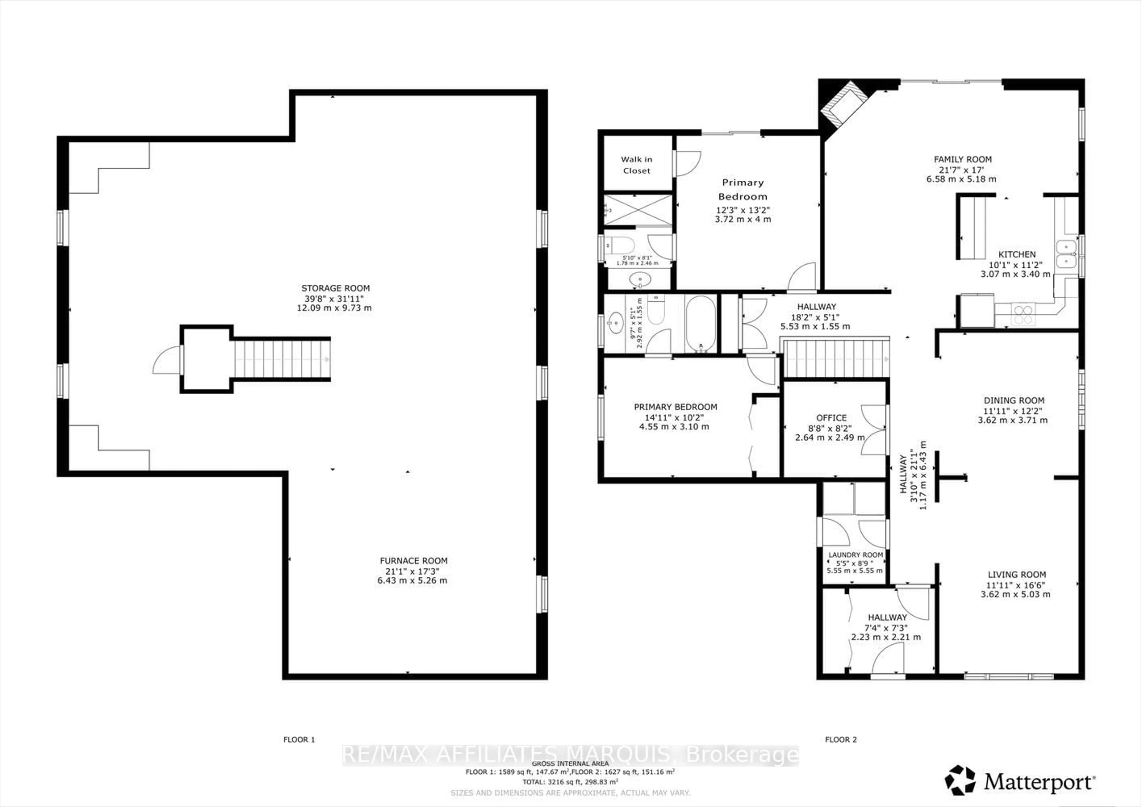 Floor plan for 11 Decaria Blvd, Perth Ontario K7H 3P6