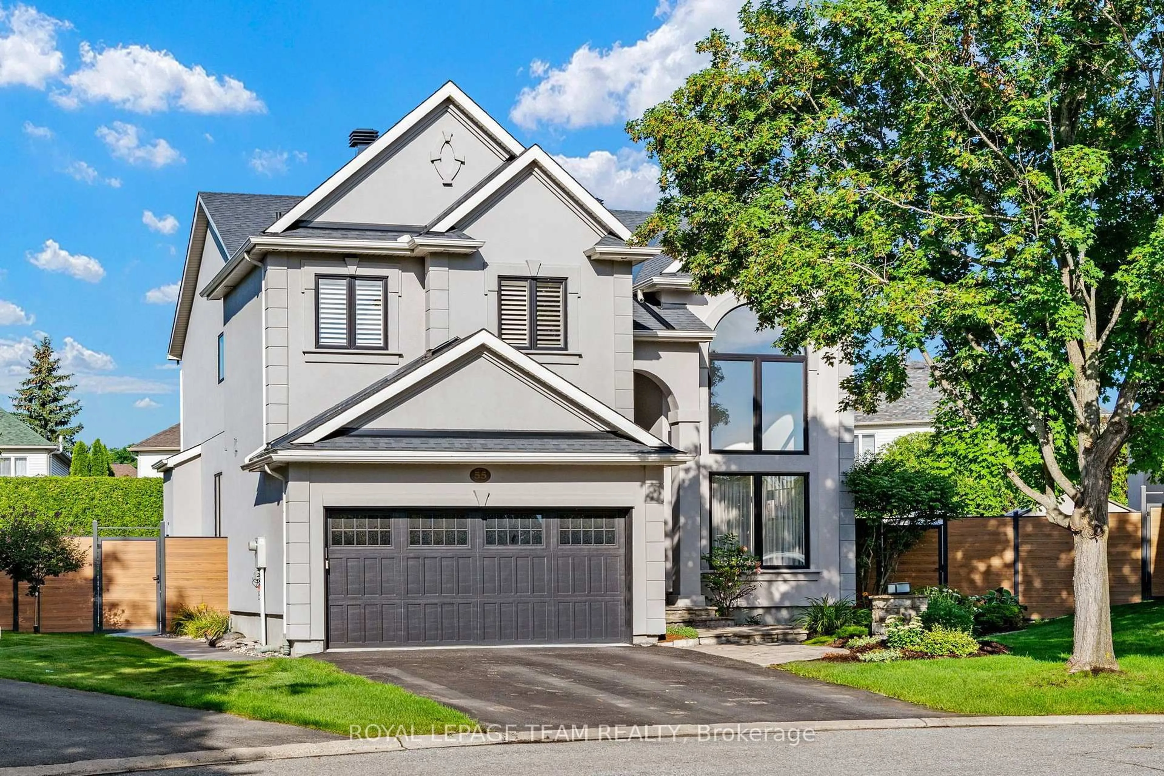Home with brick exterior material, street for 55 Witherspoon Cres, Ottawa Ontario K2K 3L7