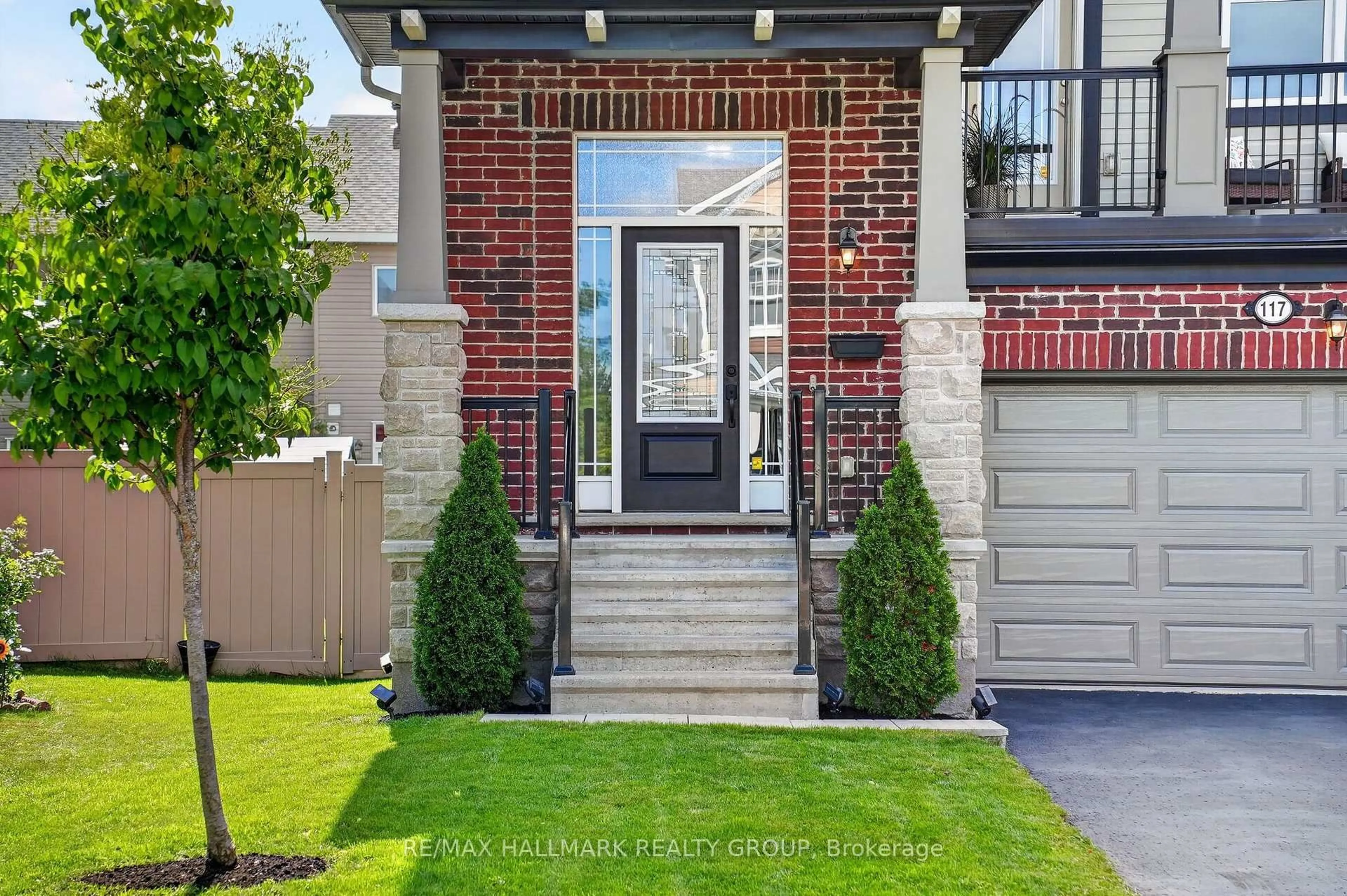 Home with brick exterior material, street for 117 Damselfly Way, Ottawa Ontario K2J 6C4