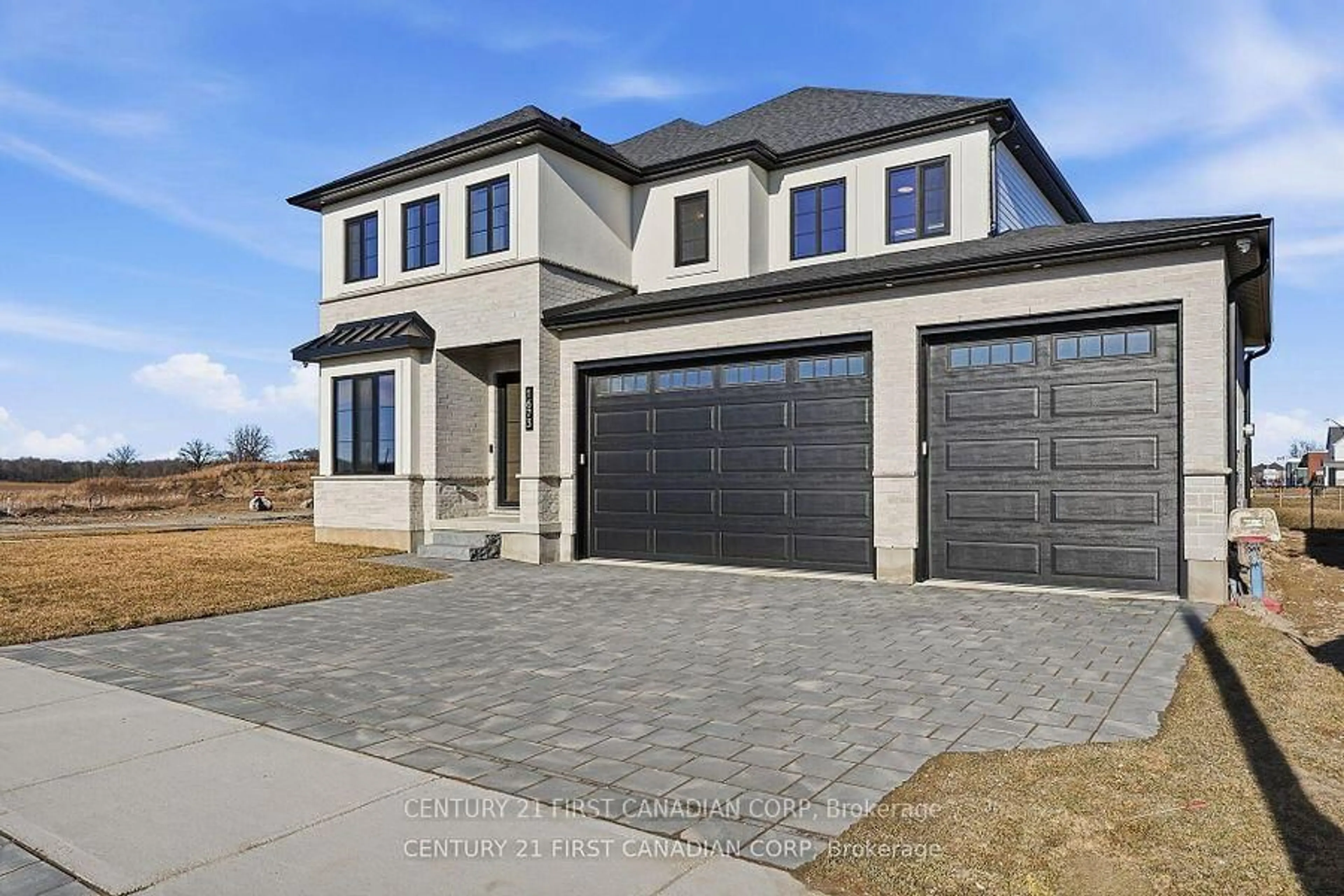 Home with brick exterior material, street for 1673 Medway Park Dr, London North Ontario N6G 3W1